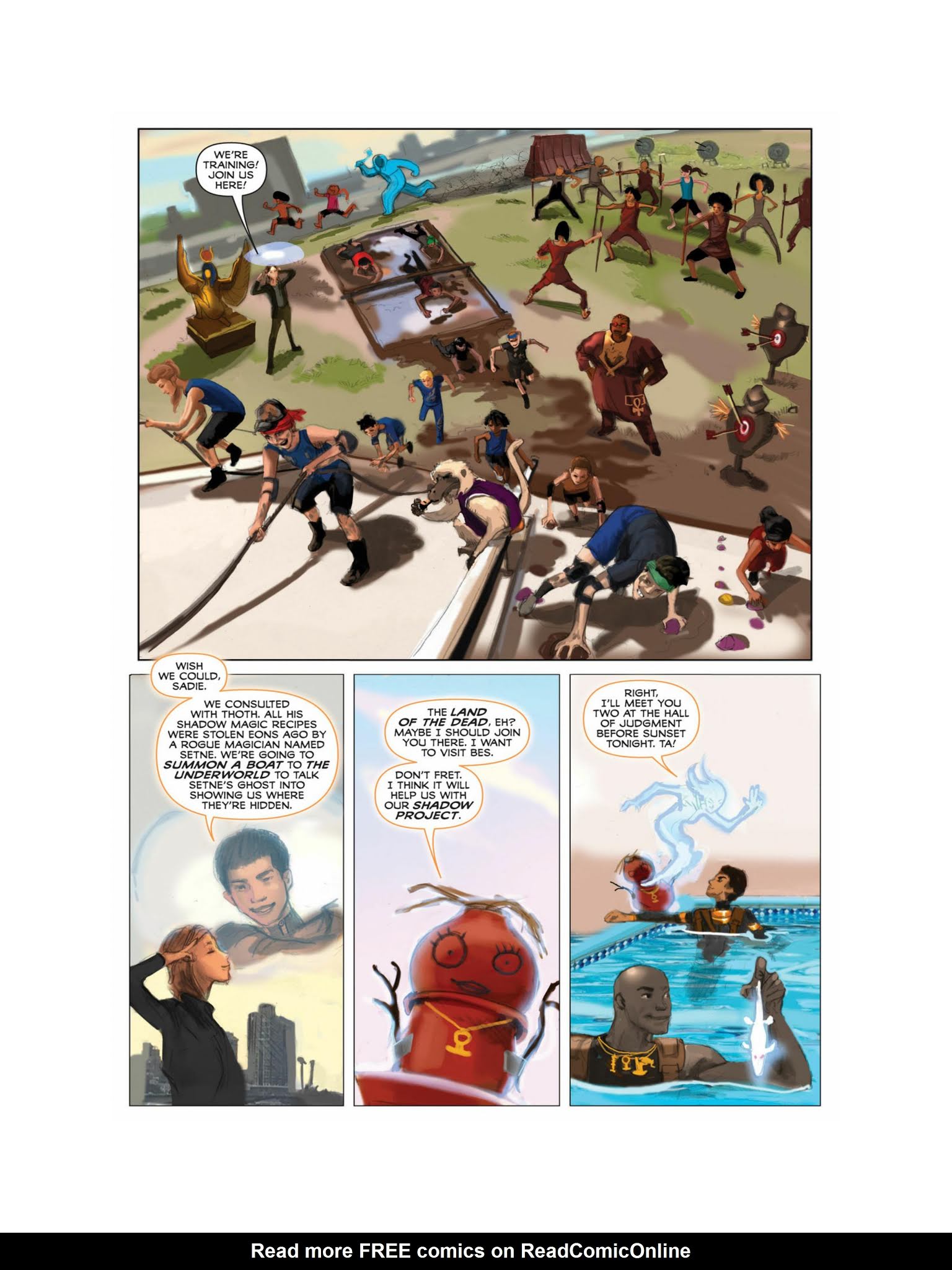 Read online The Kane Chronicles comic -  Issue # TPB 3 (Part 1) - 57