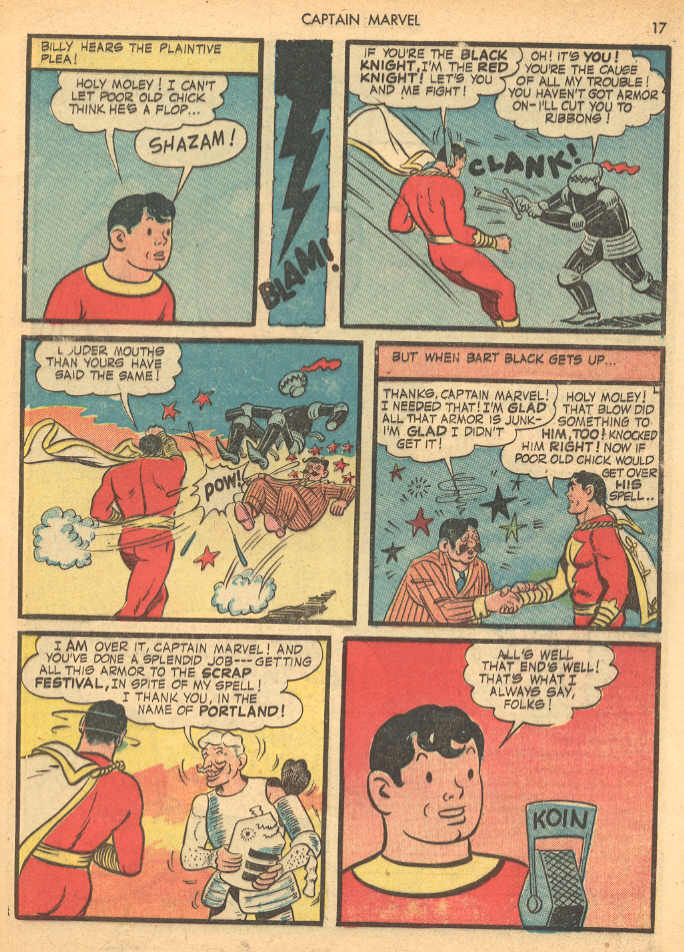 Captain Marvel Adventures issue 29 - Page 17