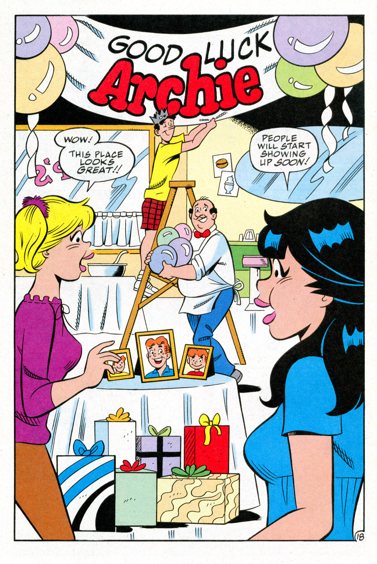 Read online Archie's 65th Anniversary Bash, Free Comic Book Day Edition comic -  Issue # Full - 24