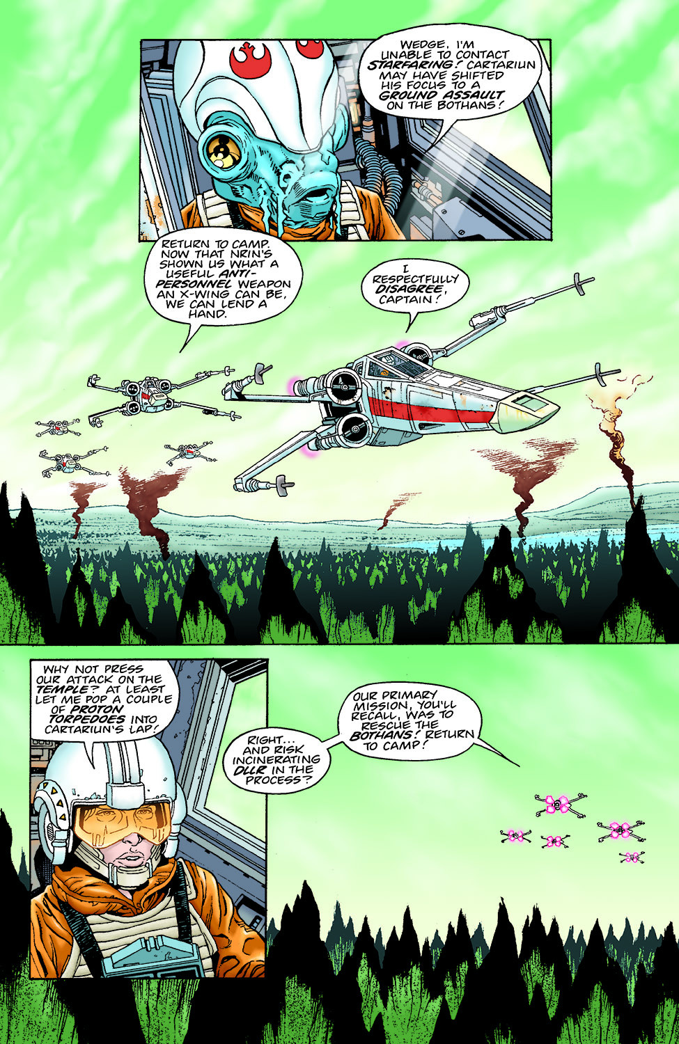 Read online Star Wars: X-Wing Rogue Squadron comic -  Issue #19 - 23