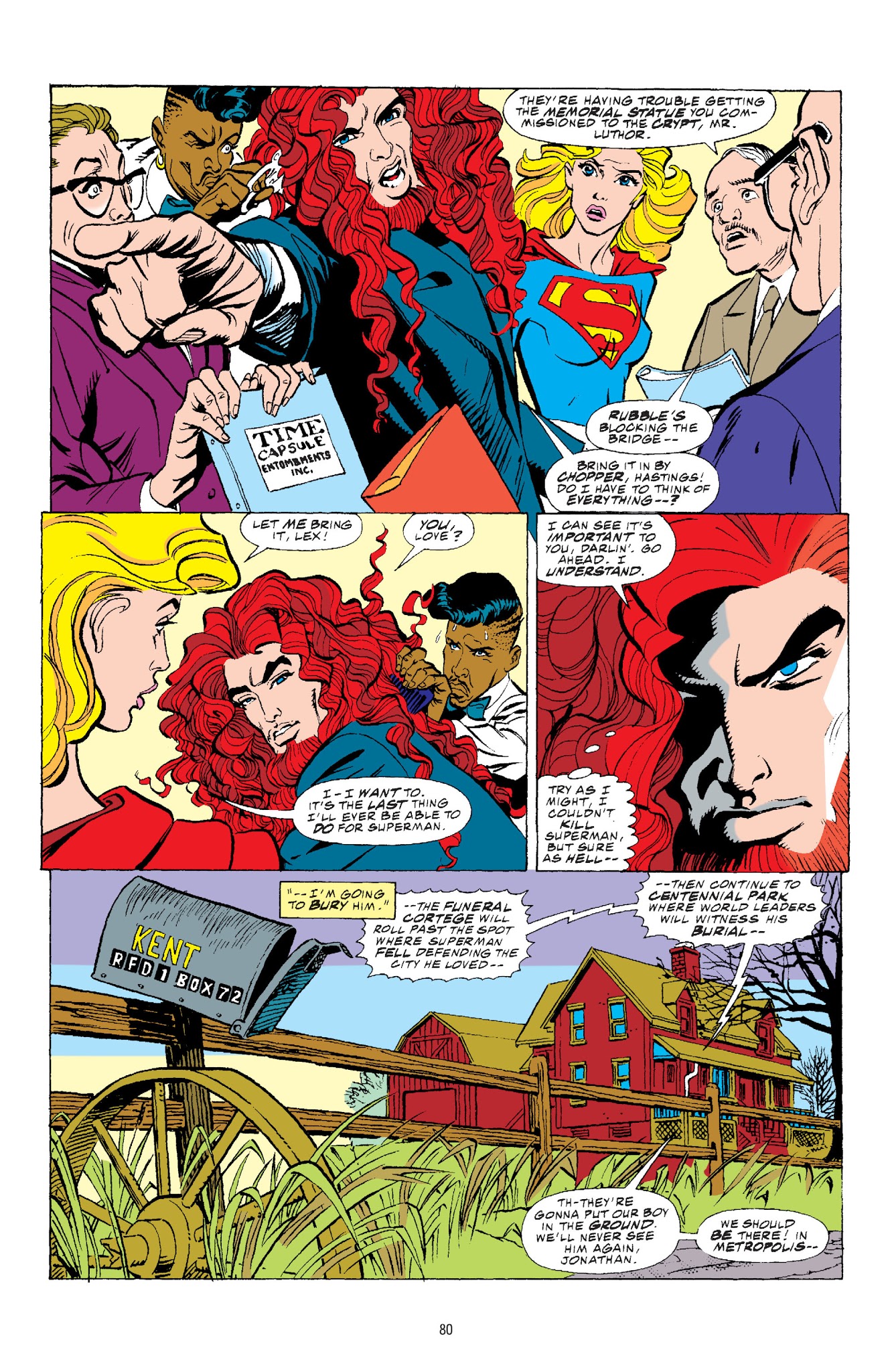Read online Superman: Funeral For A Friend comic -  Issue # TPB - 74