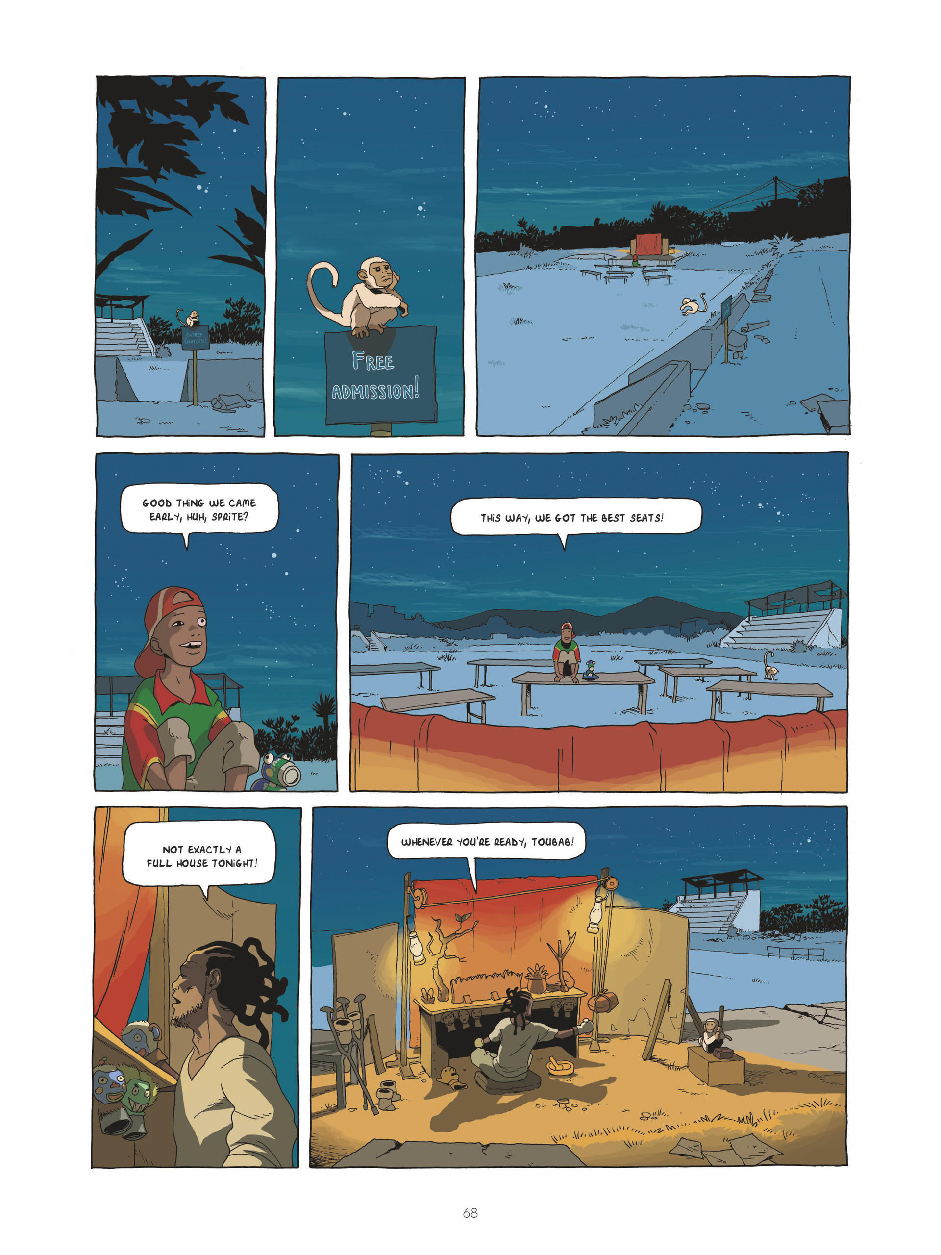 Read online Zidrou-Beuchot's African Trilogy comic -  Issue # TPB 1 - 68