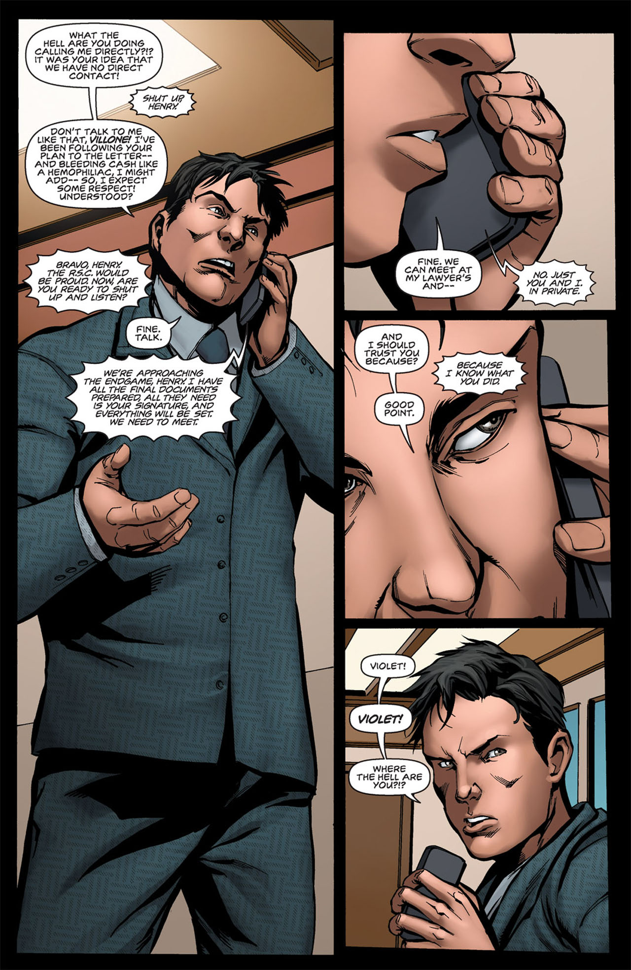 Read online Executive Assistant: Violet comic -  Issue #2 - 13