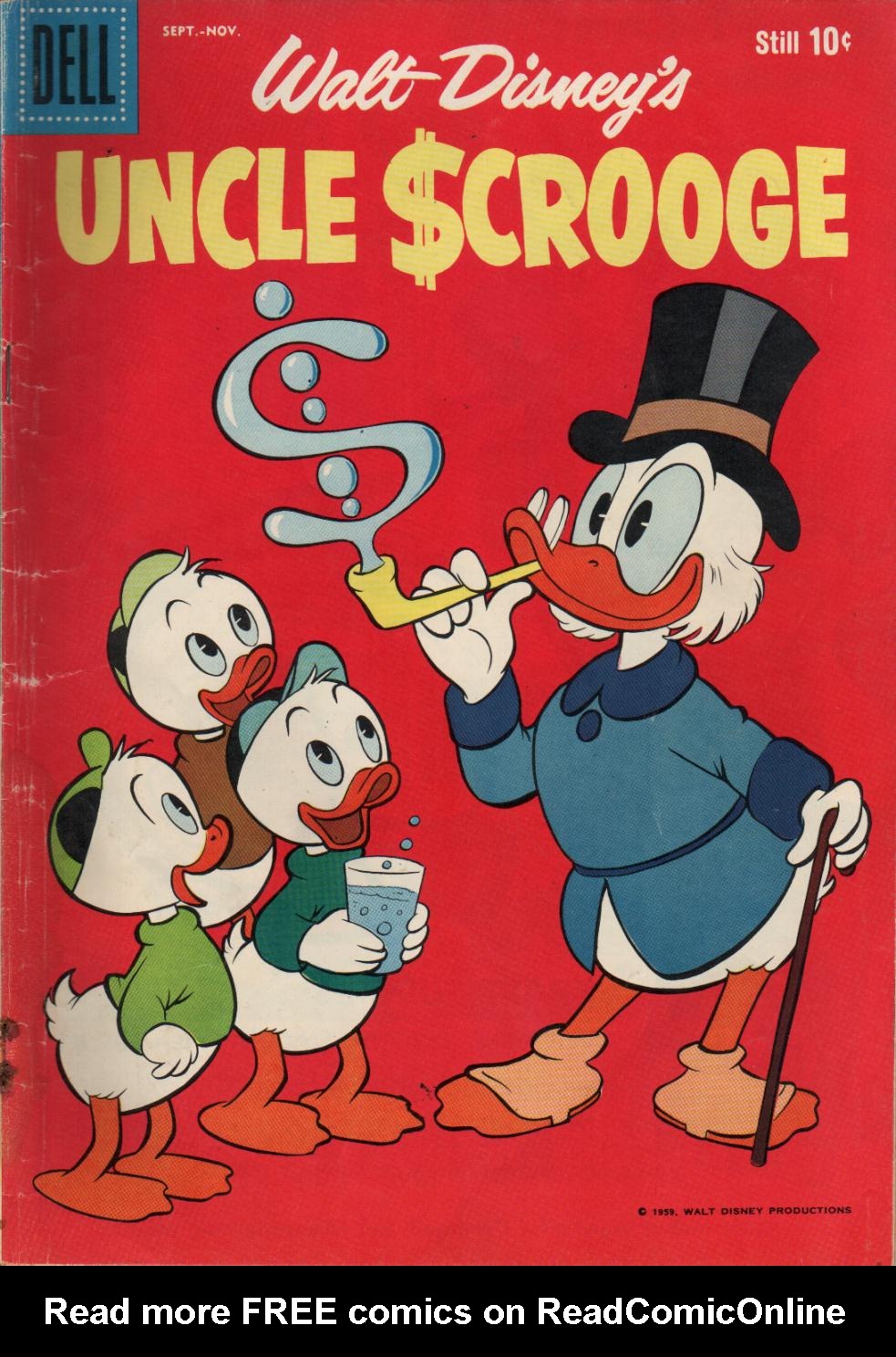 Read online Uncle Scrooge (1953) comic -  Issue #27 - 1