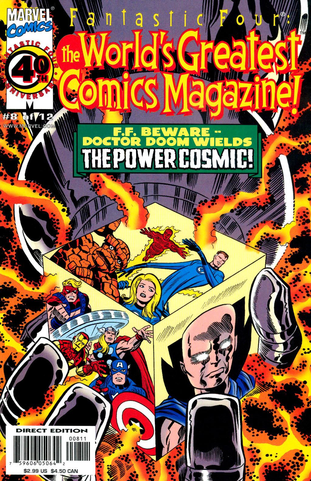 Read online Fantastic Four: World's Greatest Comics Magazine comic -  Issue #8 - 1