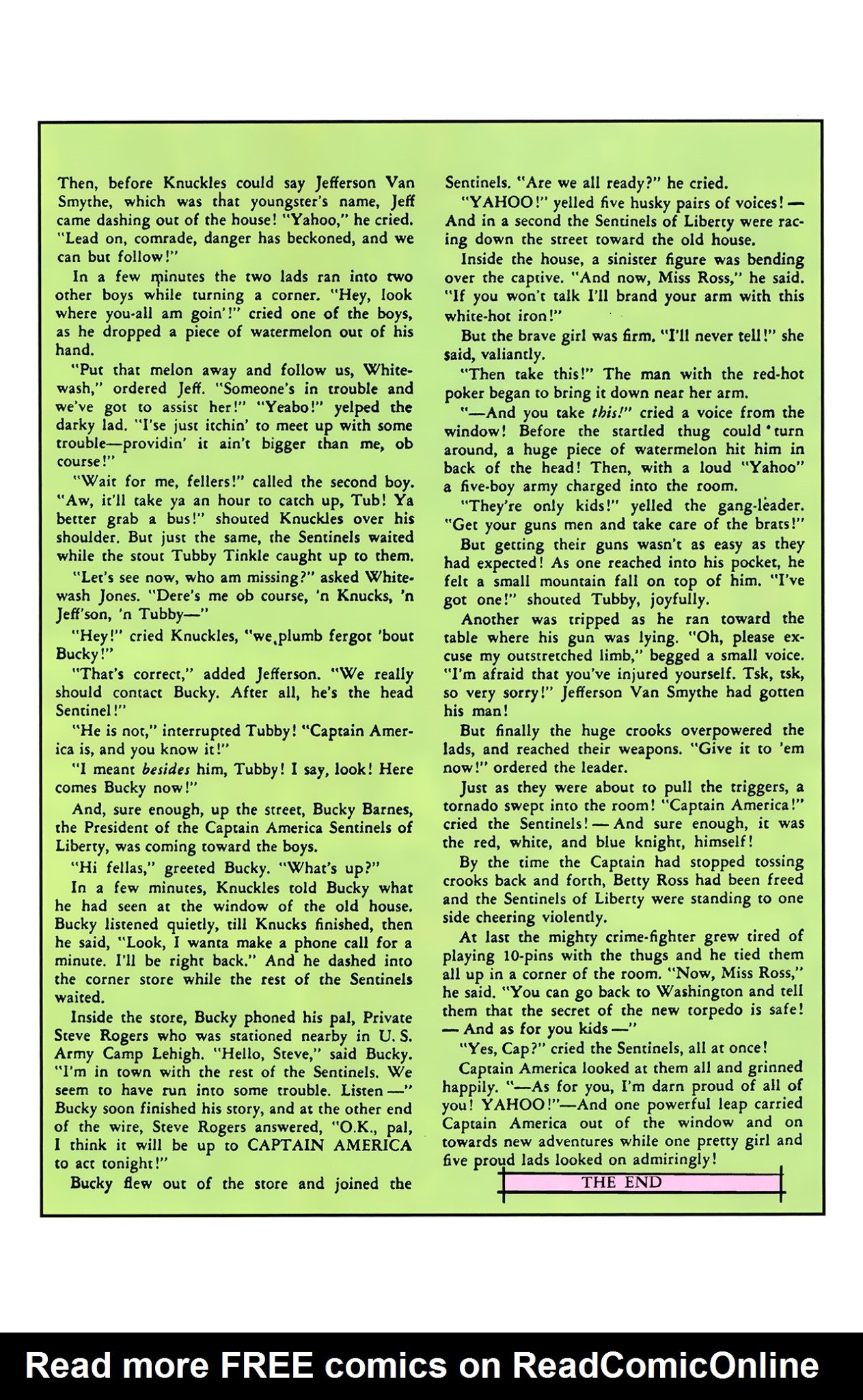 Read online Young Allies Comics 70th Anniversary Special comic -  Issue # Full - 28
