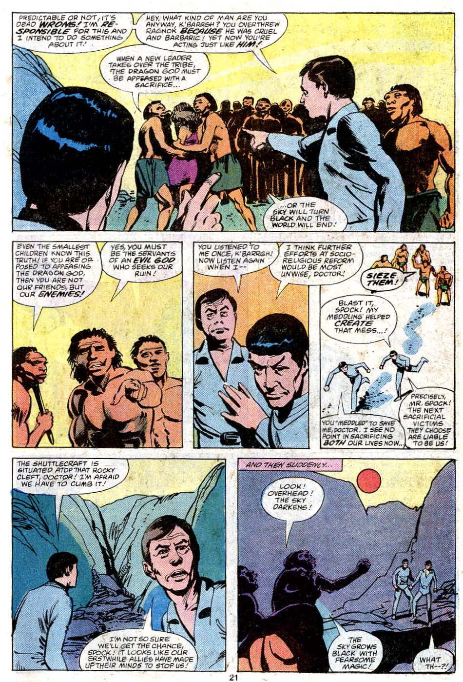 Read online Star Trek (1980) comic -  Issue #10 - 23