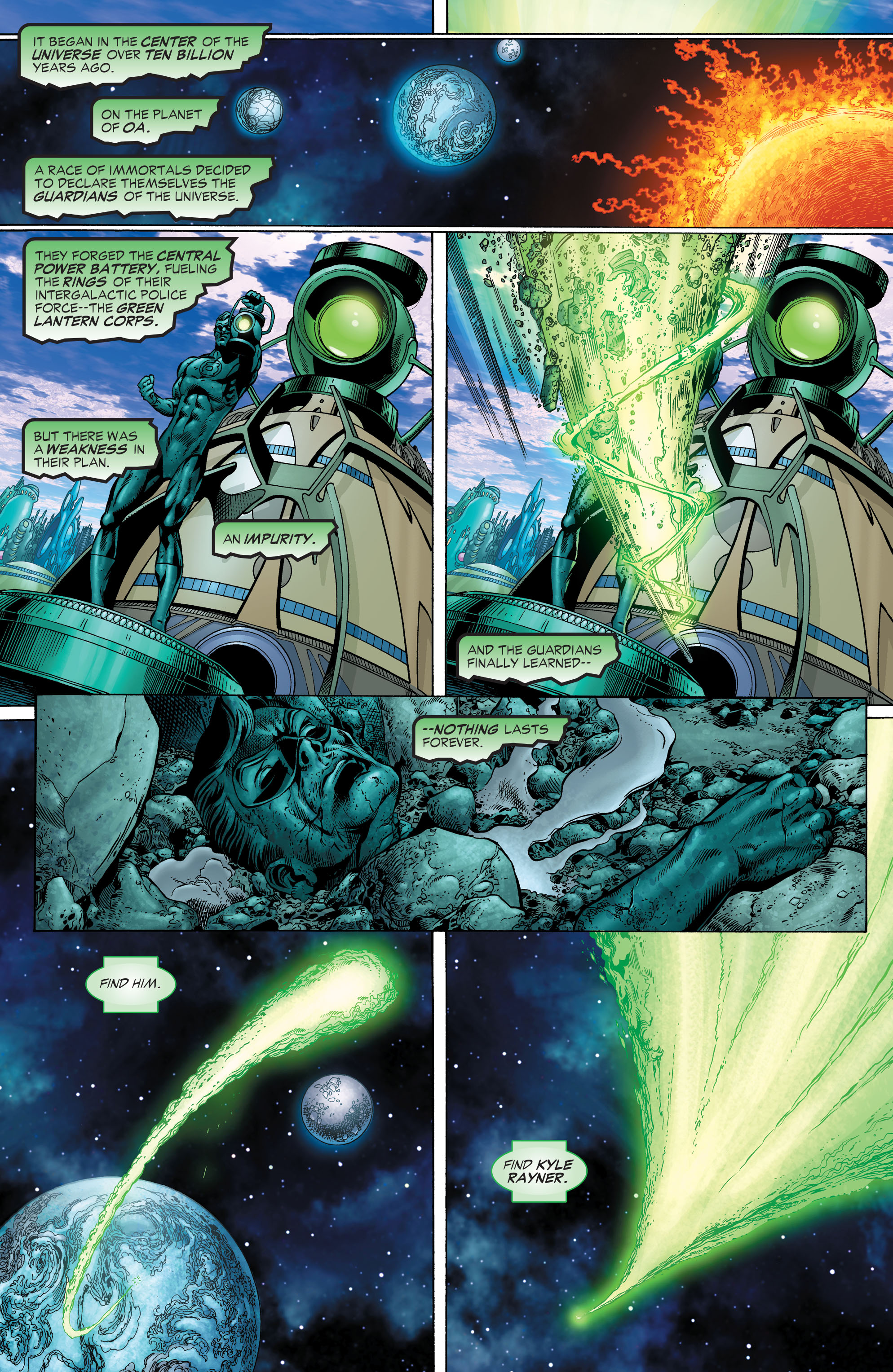 Read online Green Lantern by Geoff Johns comic -  Issue # TPB 1 (Part 1) - 44