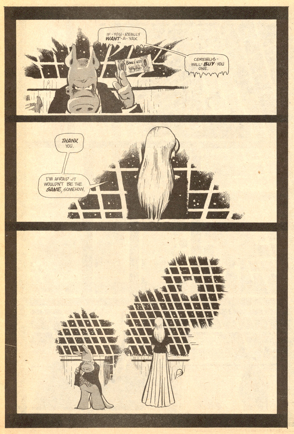 Read online Cerebus comic -  Issue #36 - 10