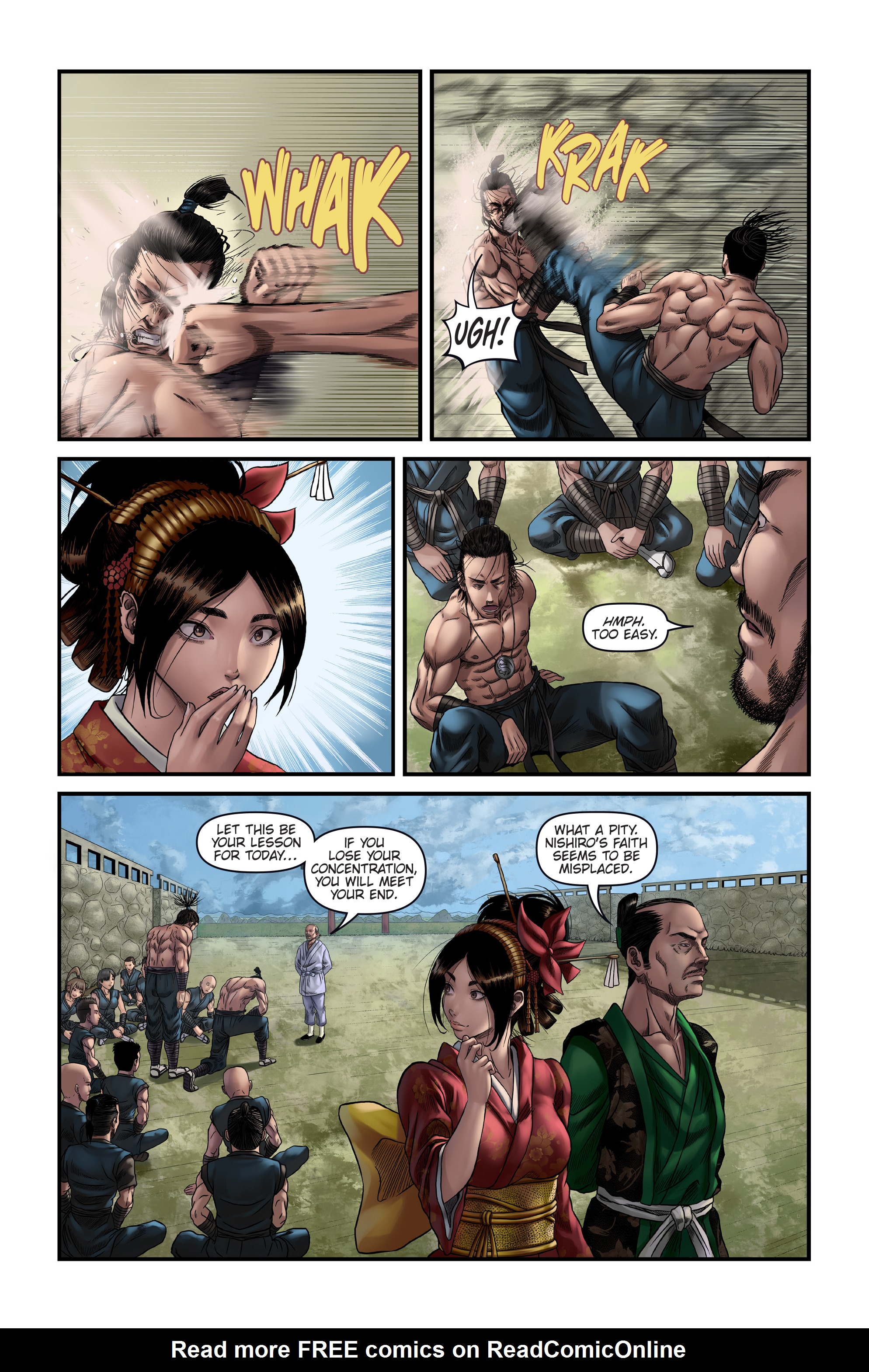 Read online Honor and Curse comic -  Issue #1 - 11