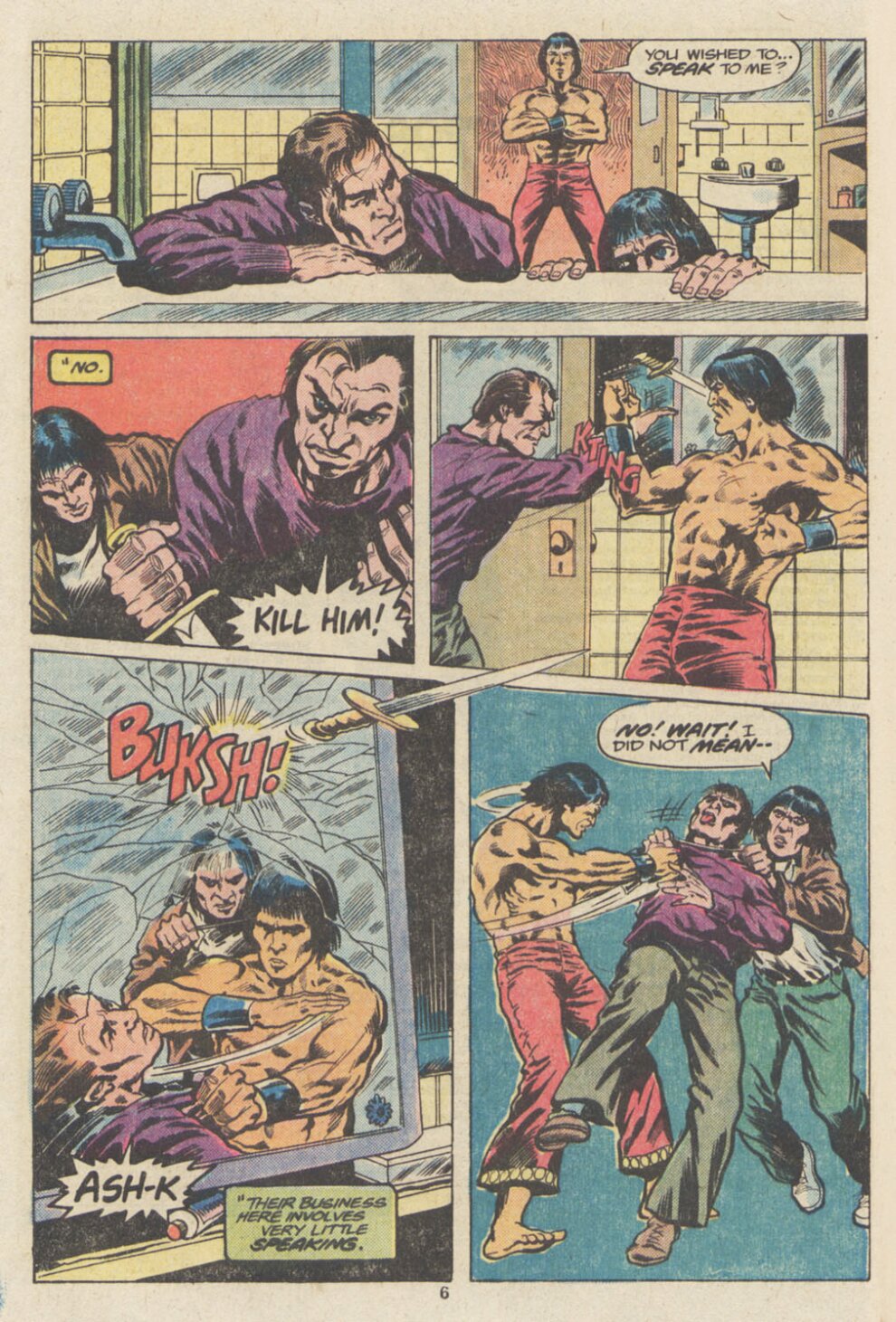 Master of Kung Fu (1974) Issue #55 #40 - English 5