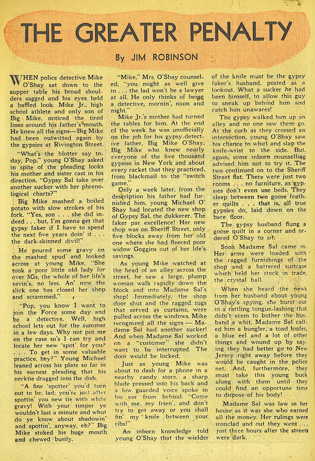 Read online Sensation (Mystery) Comics comic -  Issue #42 - 32