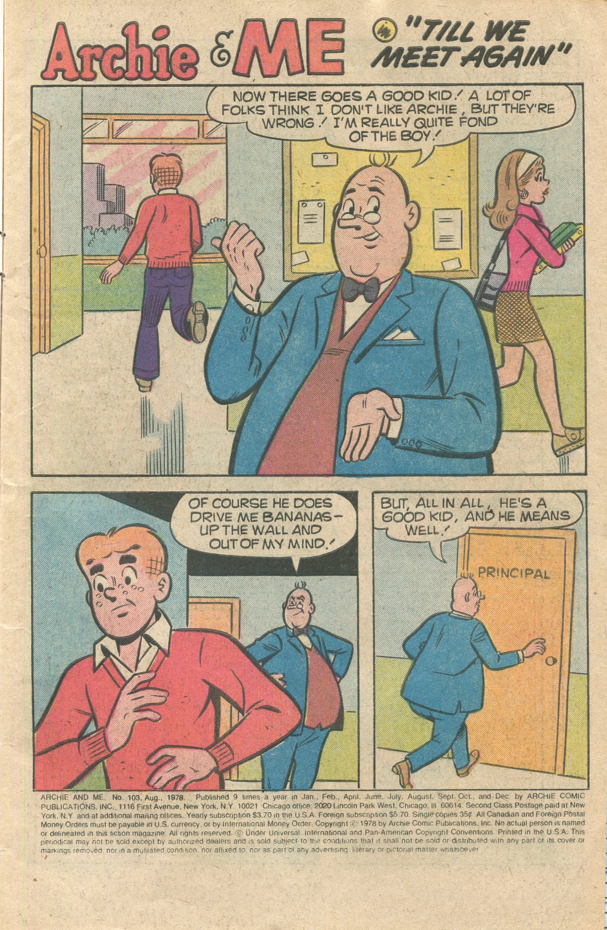 Read online Archie and Me comic -  Issue #103 - 3