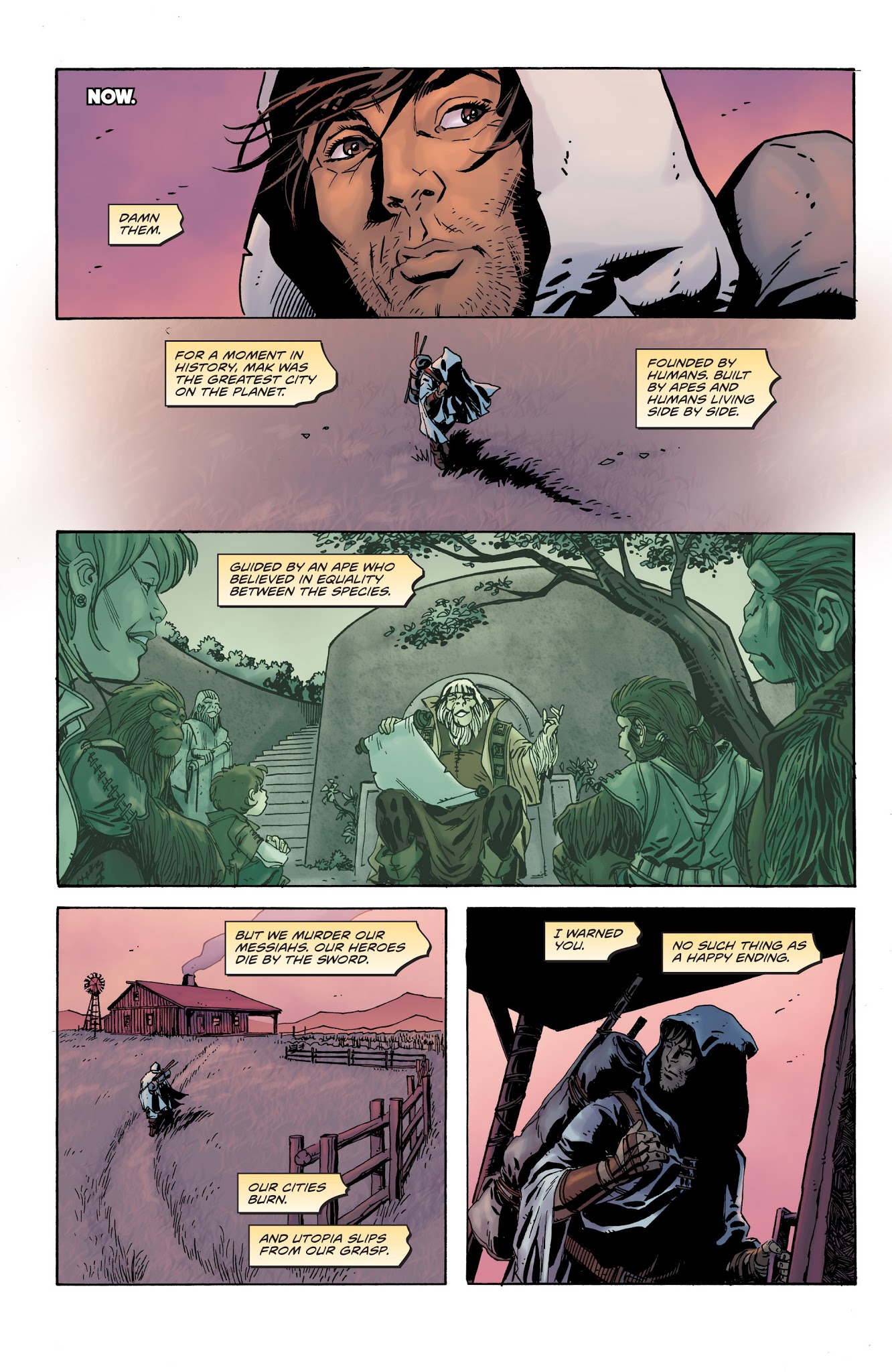 Read online Planet of the Apes Giant comic -  Issue # Full - 30