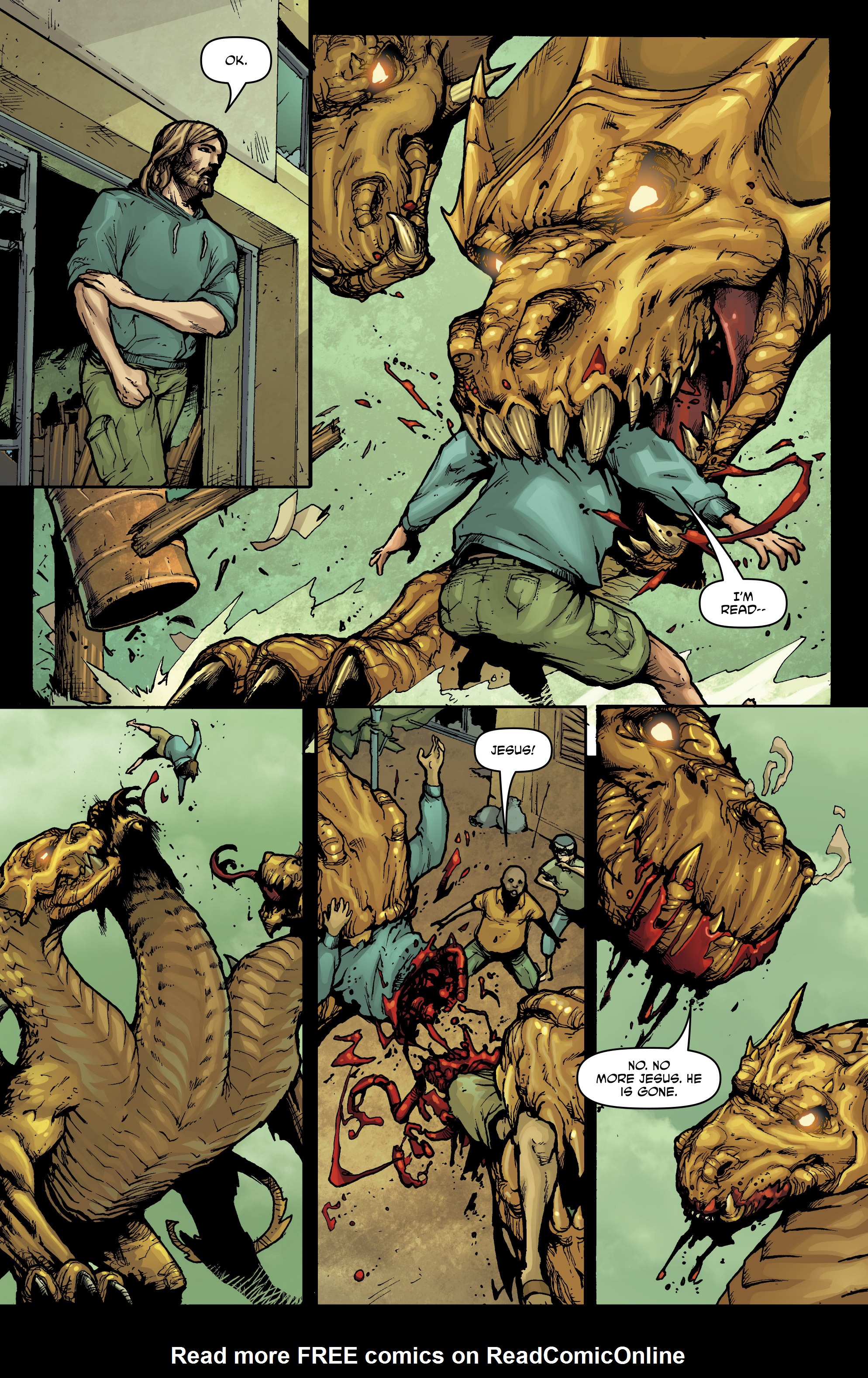 Read online God Is Dead comic -  Issue #24 - 16