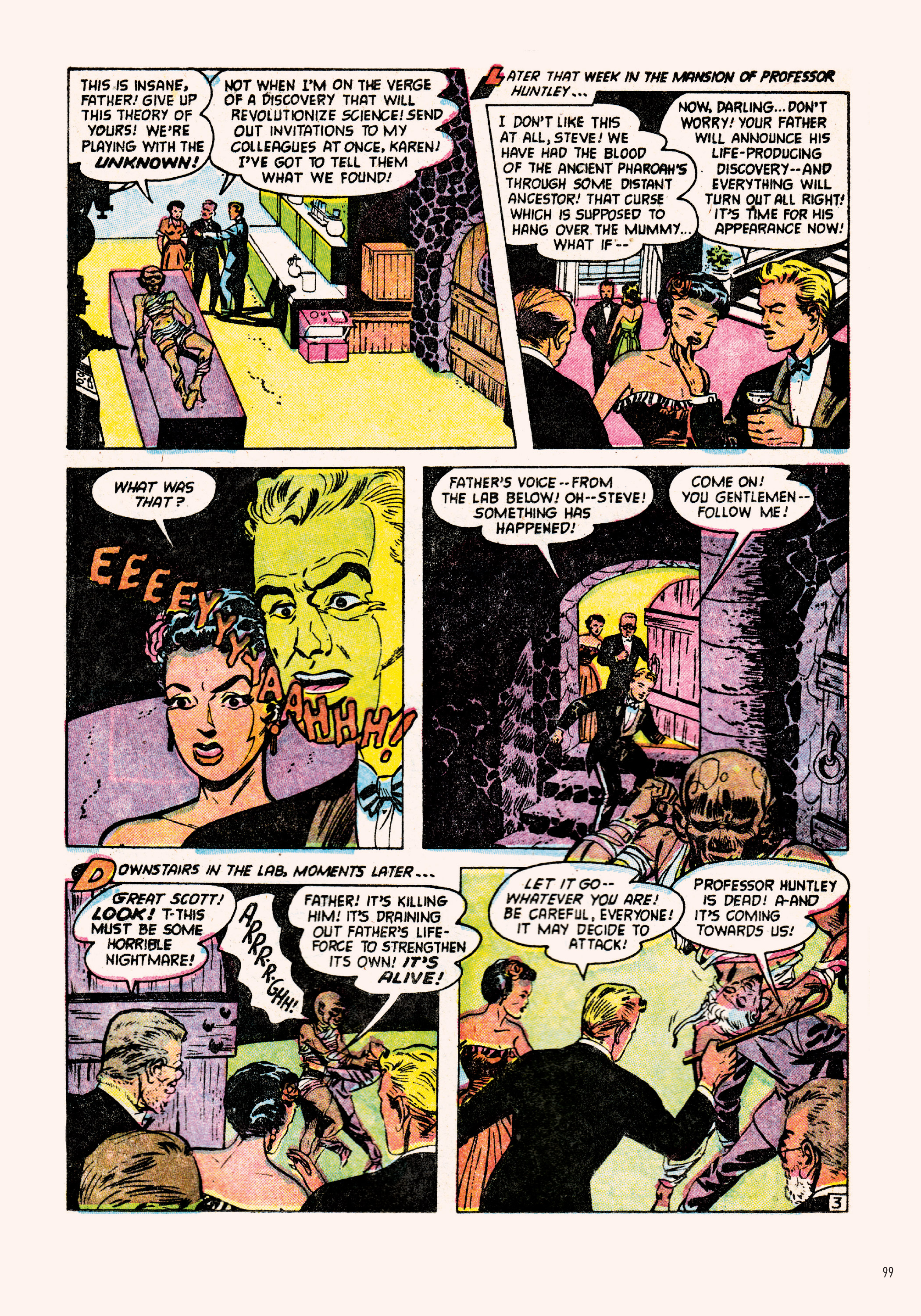 Read online Classic Monsters of Pre-Code Horror Comics: Mummies comic -  Issue # TPB - 99