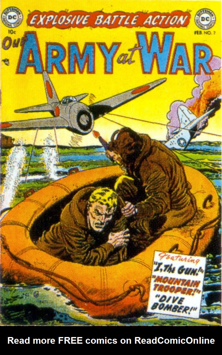 Read online Our Army at War (1952) comic -  Issue #7 - 1
