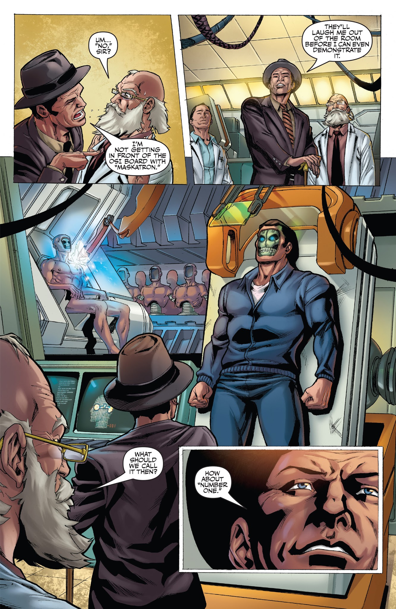 Read online The Six Million Dollar Man: Season Six comic -  Issue #1 - 10