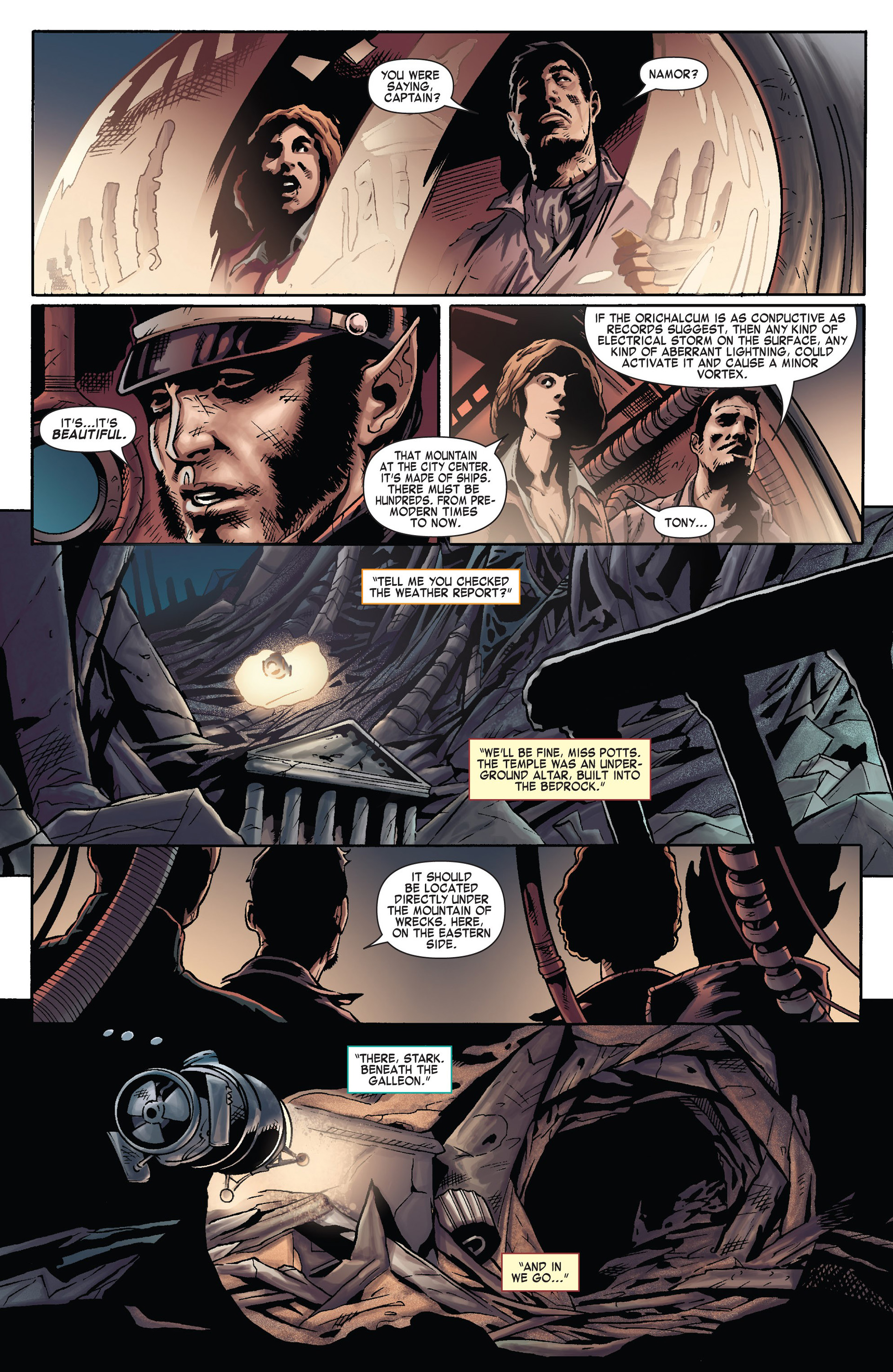 Read online Iron Man Noir comic -  Issue #2 - 14