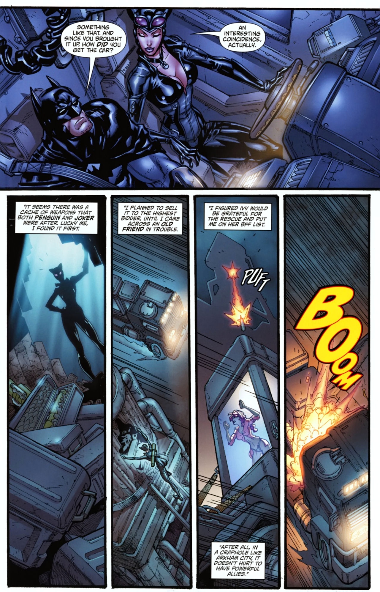 Read online Batman: Arkham City comic -  Issue #4 - 10