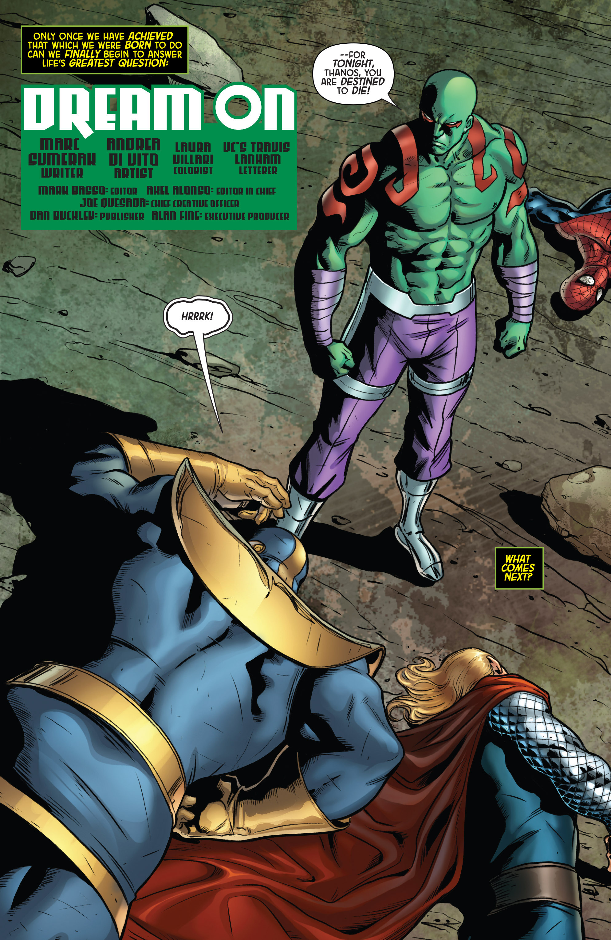 Read online Guardians of the Galaxy: Dream On comic -  Issue # Full - 3