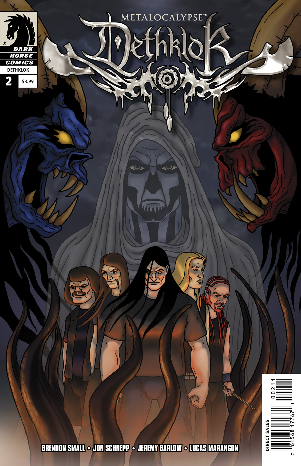 Read online Dethklok comic -  Issue #2 - 1