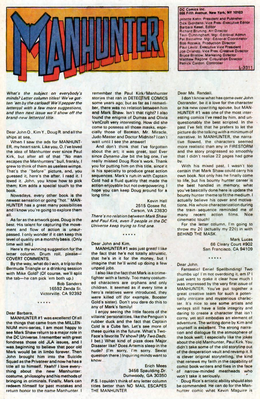 Read online Manhunter (1988) comic -  Issue #5 - 24