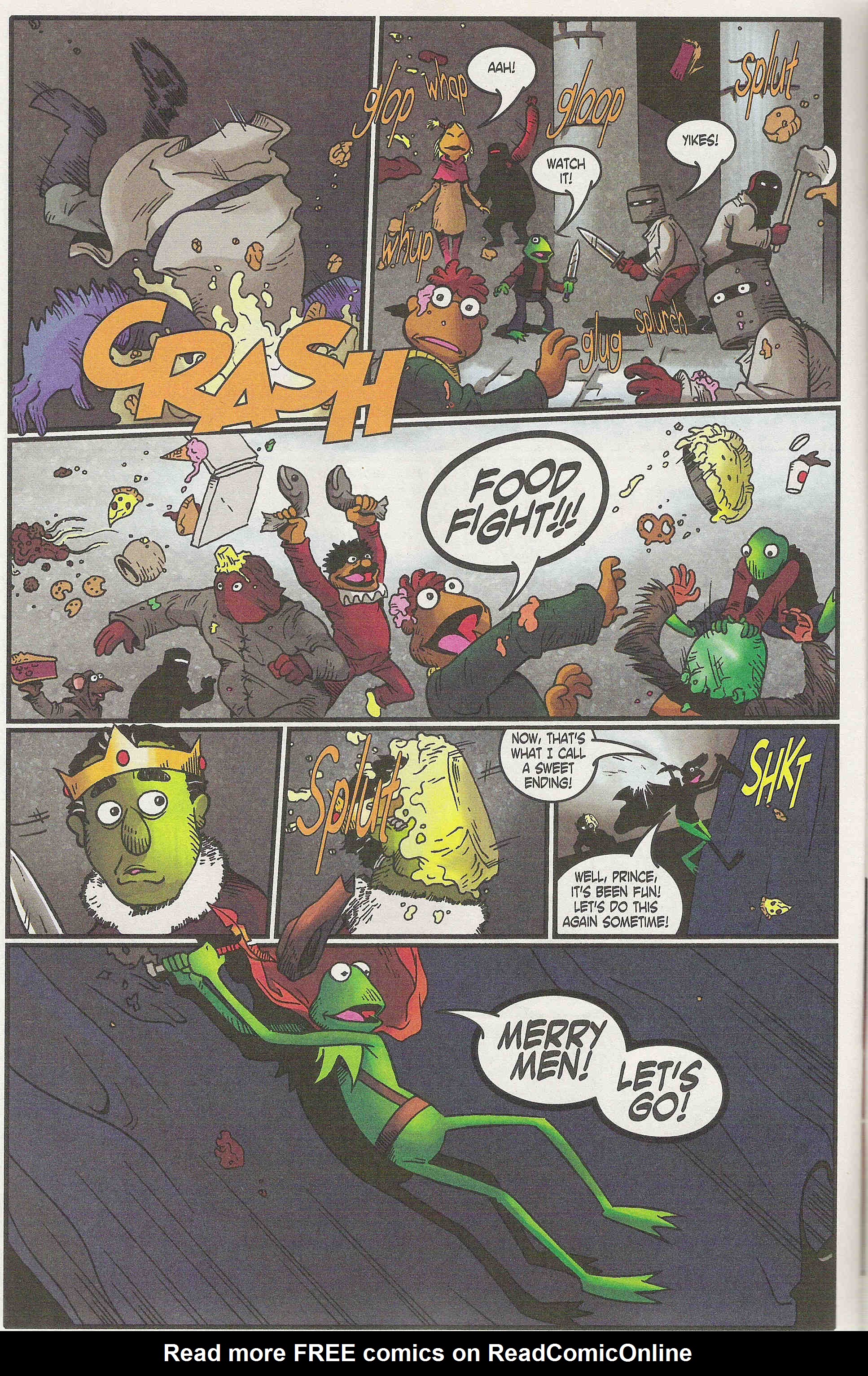 Read online Muppet Robin Hood comic -  Issue #2 - 25