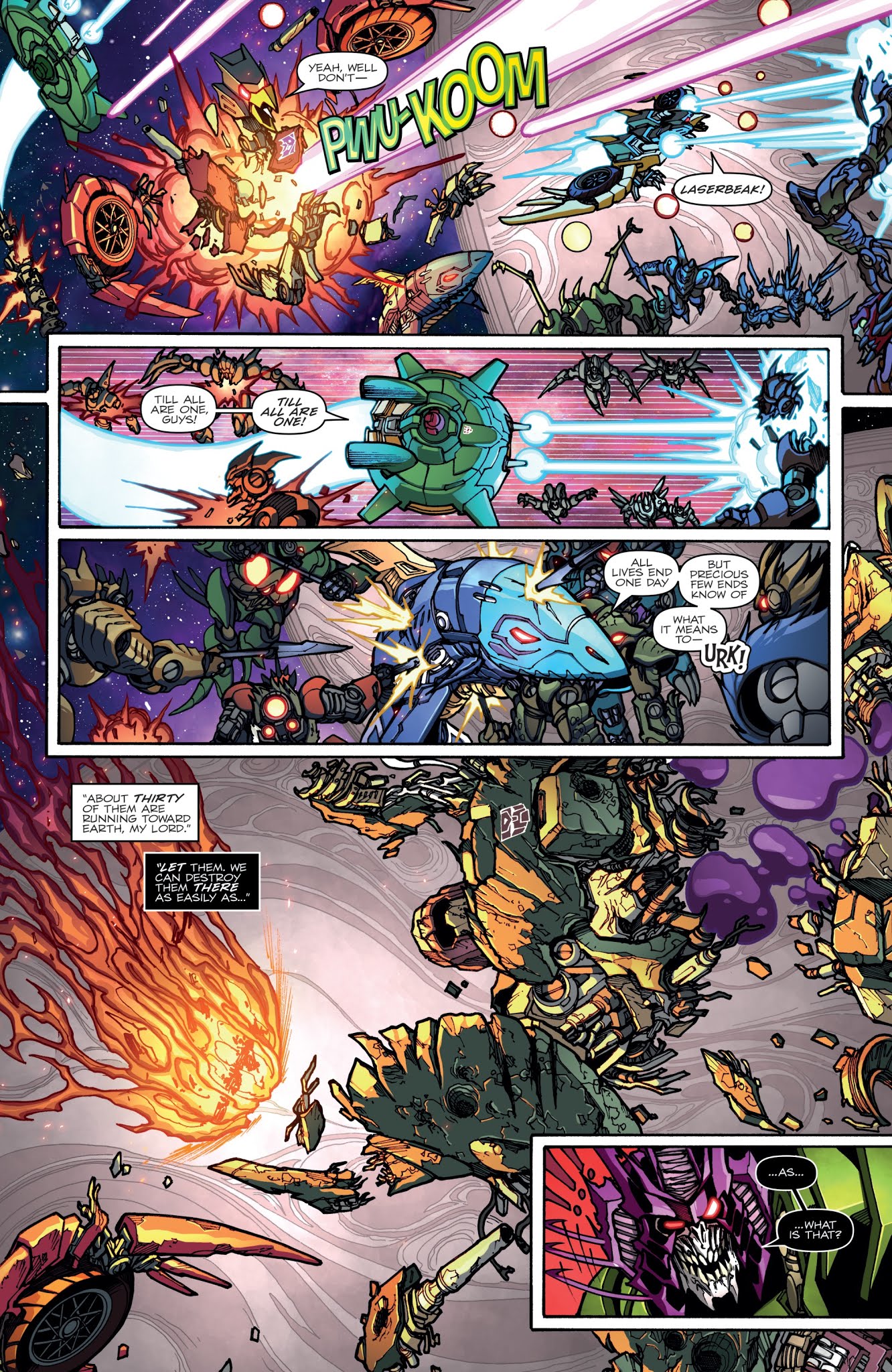 Read online Transformers: Unicron comic -  Issue #4 - 17