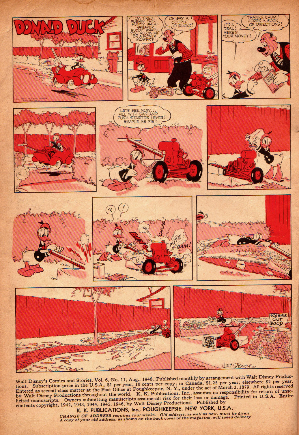 Walt Disney's Comics and Stories issue 71 - Page 2