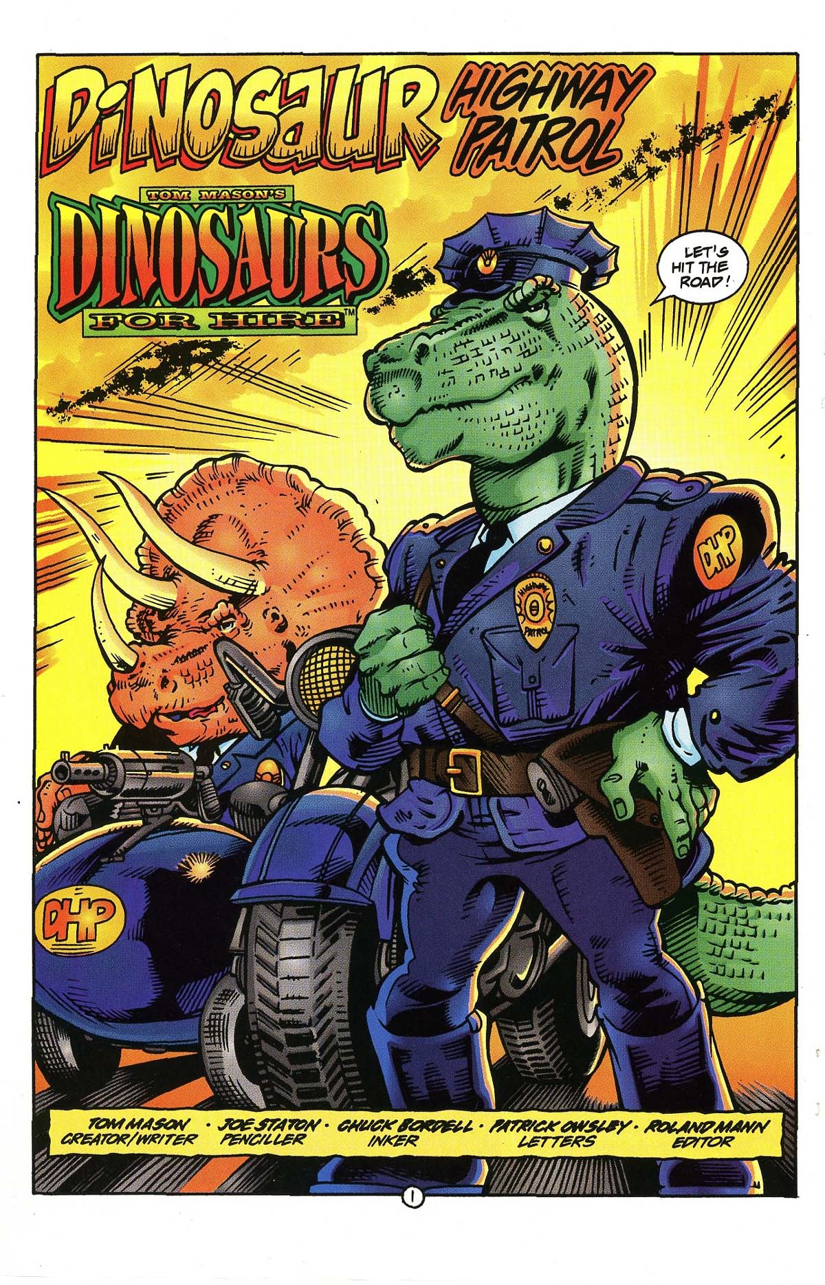 Read online Dinosaurs For Hire comic -  Issue #8 - 18