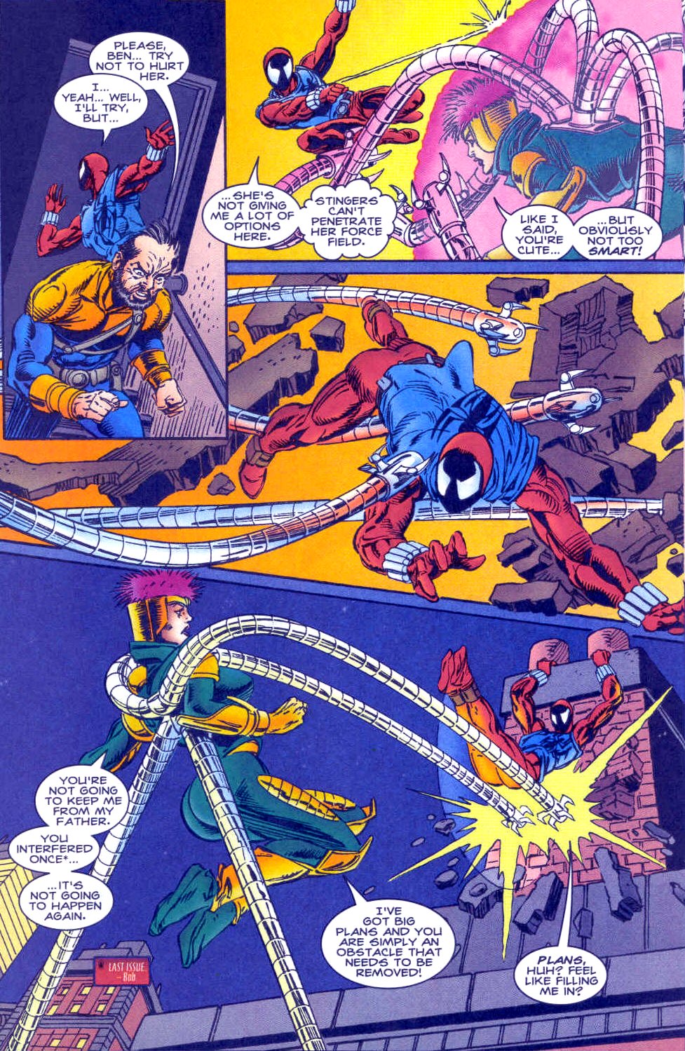 Read online Spider-Man (1990) comic -  Issue #63 - The Kick Inside - 16