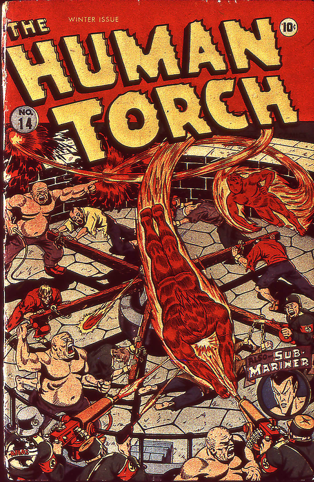 Read online The Human Torch (1940) comic -  Issue #14 - 1