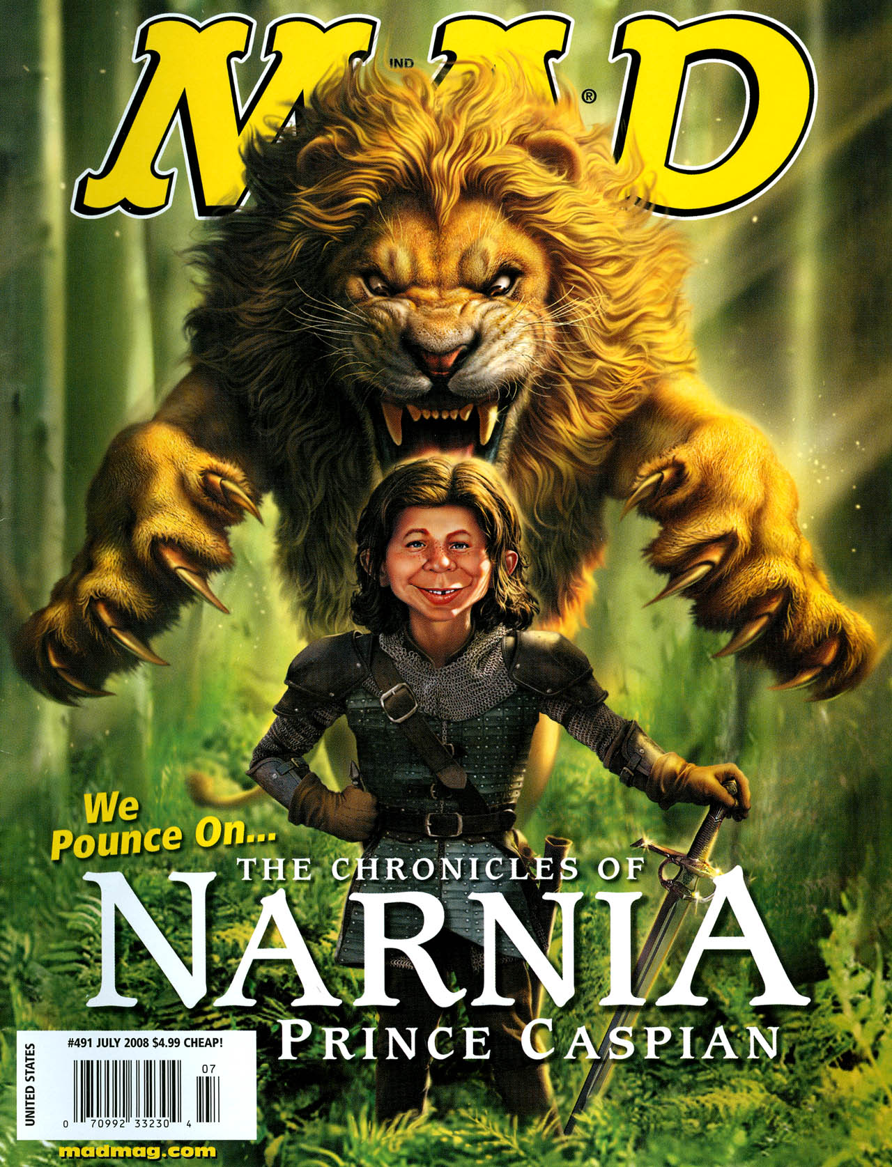 Read online MAD comic -  Issue #491 - 1