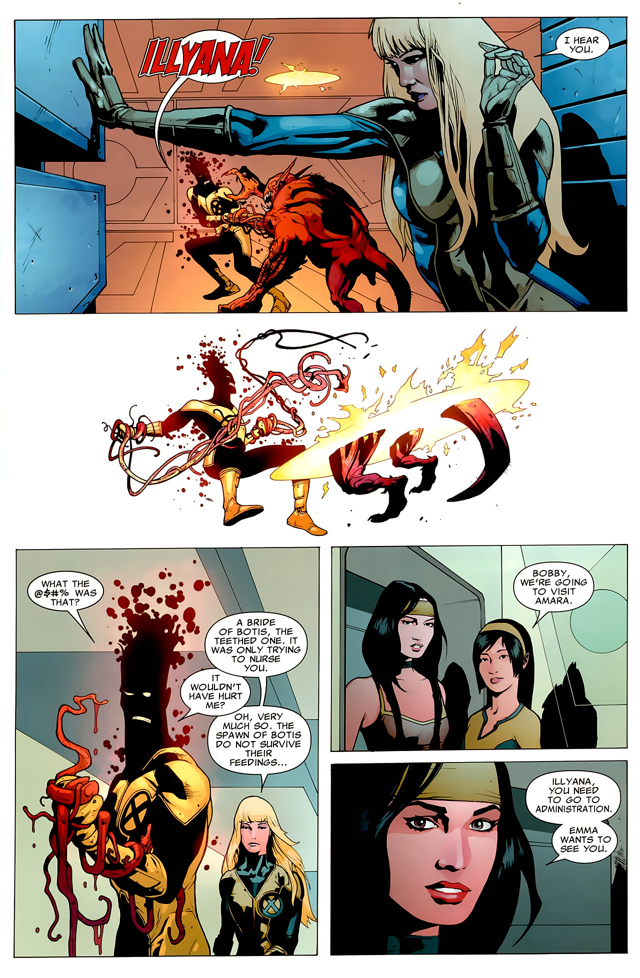 Read online New Mutants (2009) comic -  Issue #9 - 10