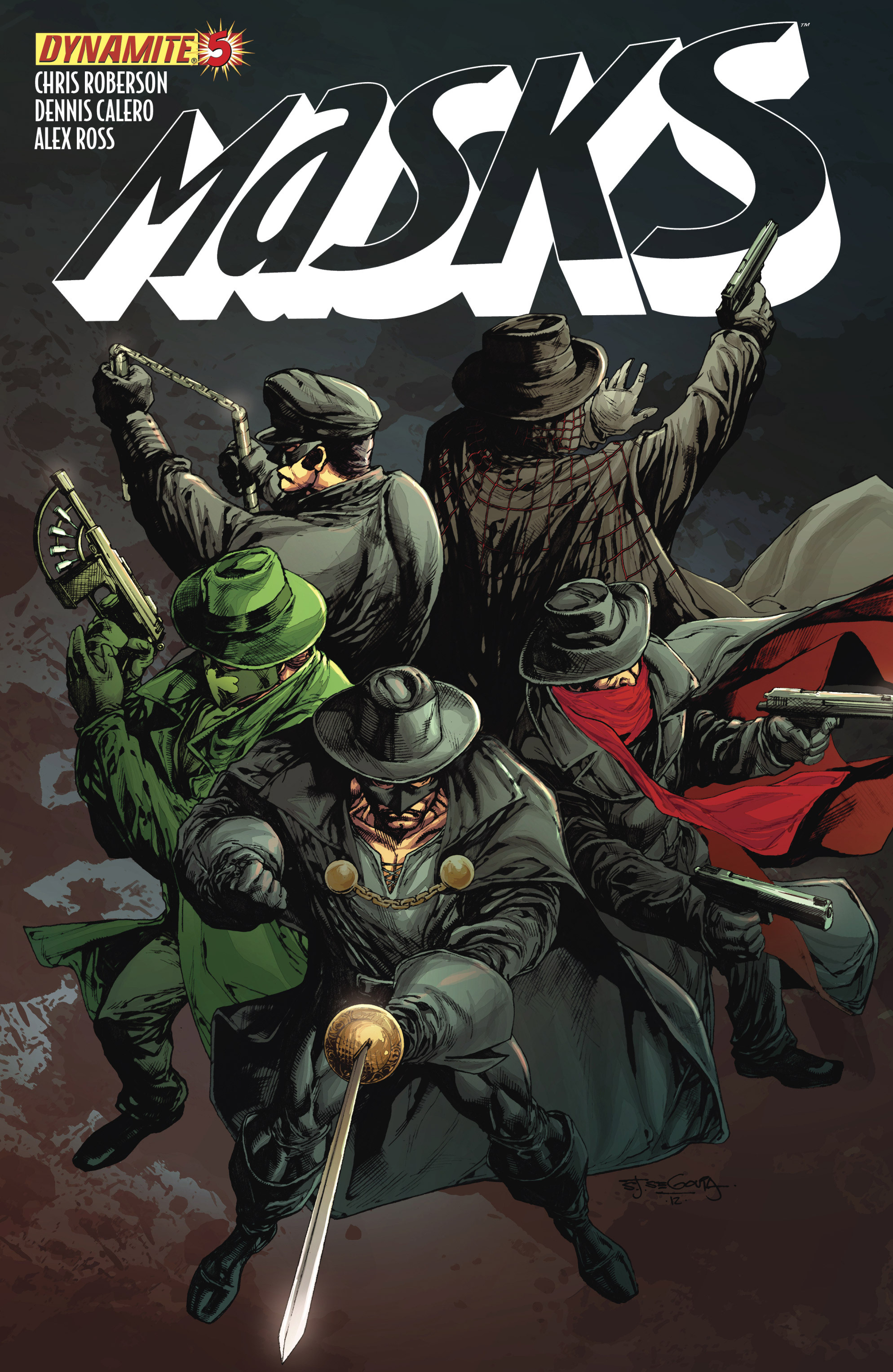 Read online Masks comic -  Issue #5 - 3