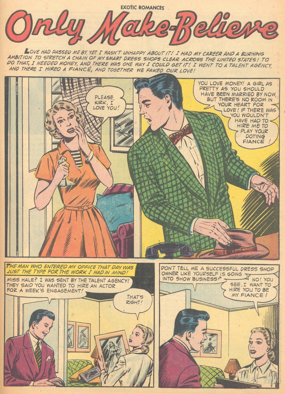 Read online Exotic Romances comic -  Issue #28 - 27