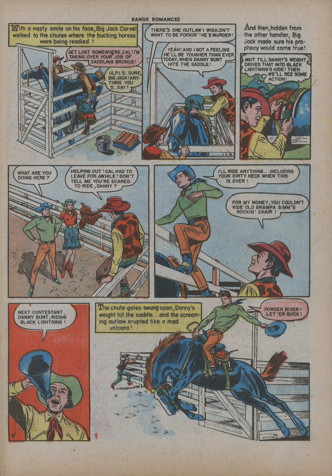 Read online Range Romances comic -  Issue #3 - 21
