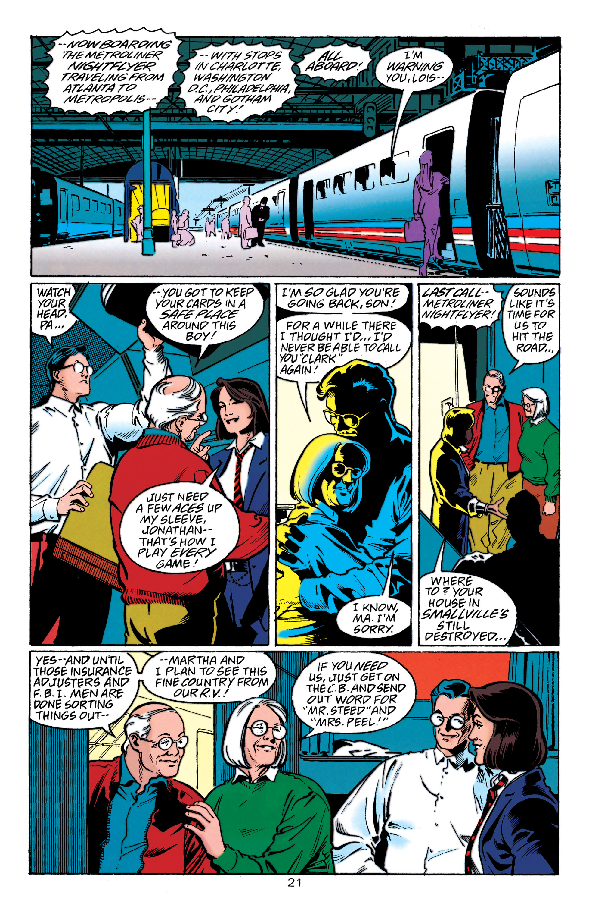 Read online Adventures of Superman (1987) comic -  Issue #525 - 22