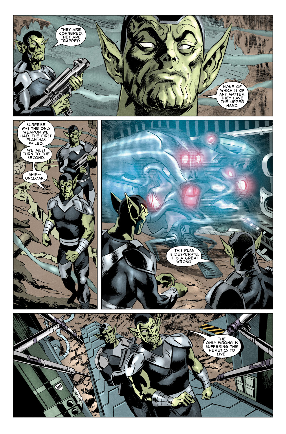 Secret Invasion Aftermath: Beta Ray Bill - The Green of Eden issue Full - Page 21