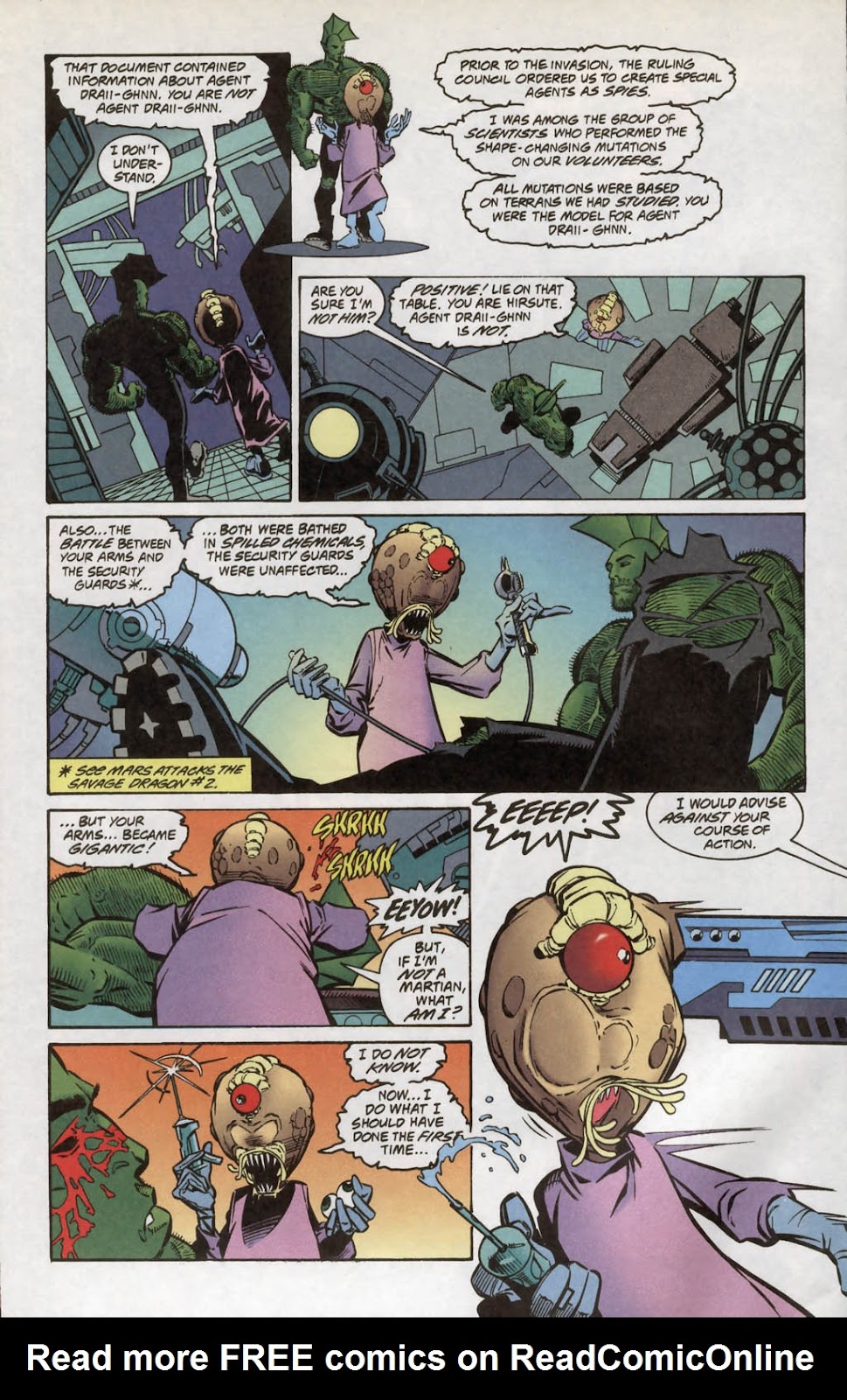 Mars Attacks The Savage Dragon issue 4 - Page 8