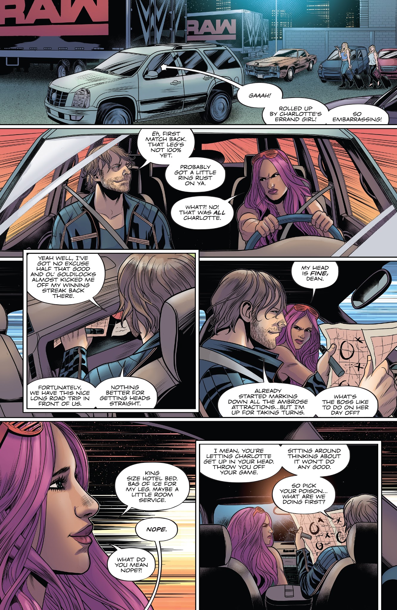 Read online WWE comic -  Issue #6 - 7