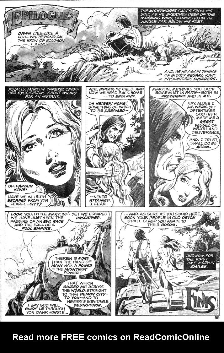 Read online The Savage Sword Of Conan comic -  Issue #39 - 54