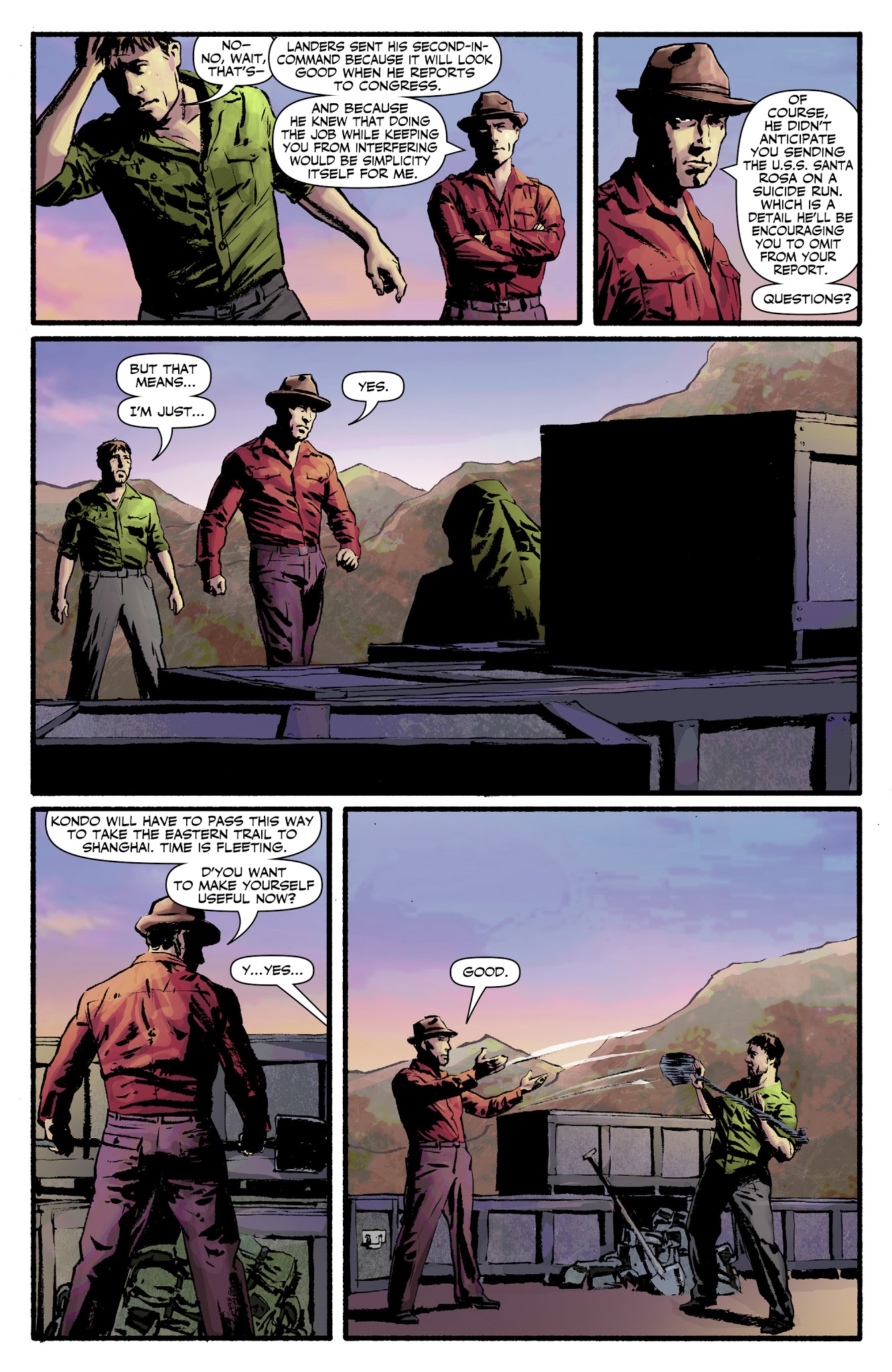Read online The Shadow (2012) comic -  Issue # TPB 1 - 129