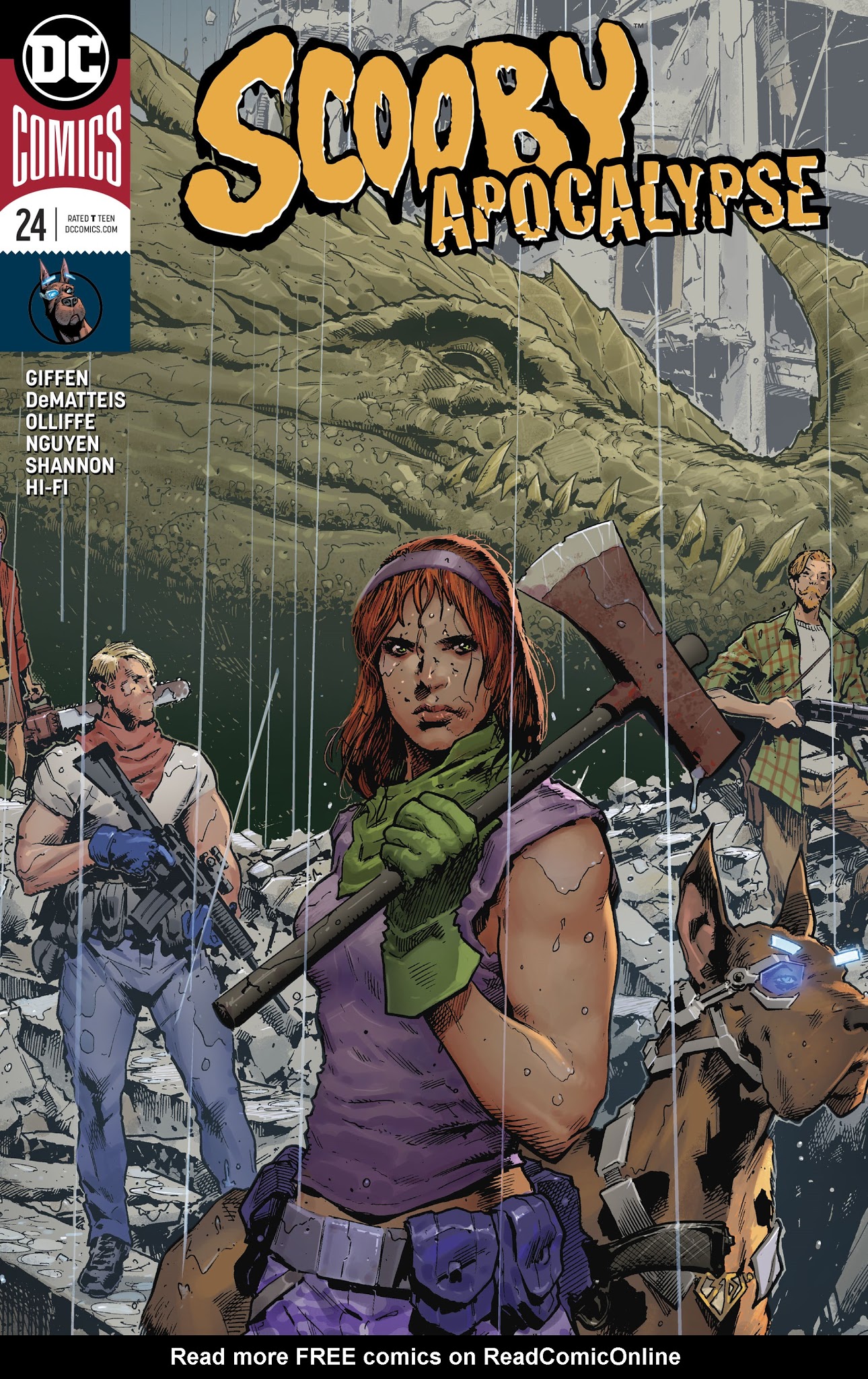 Read online Scooby Apocalypse comic -  Issue #24 - 3