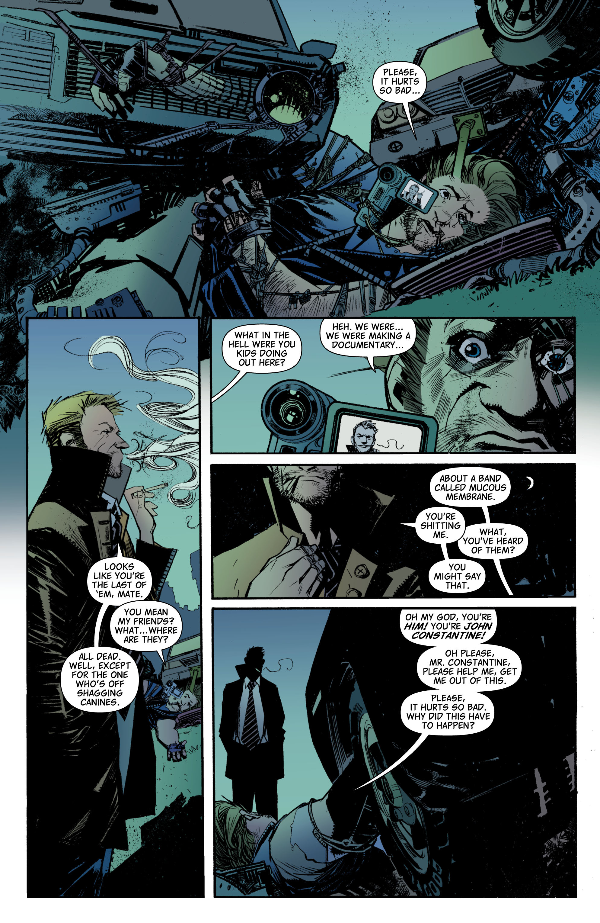 Read online Hellblazer comic -  Issue #246 - 19