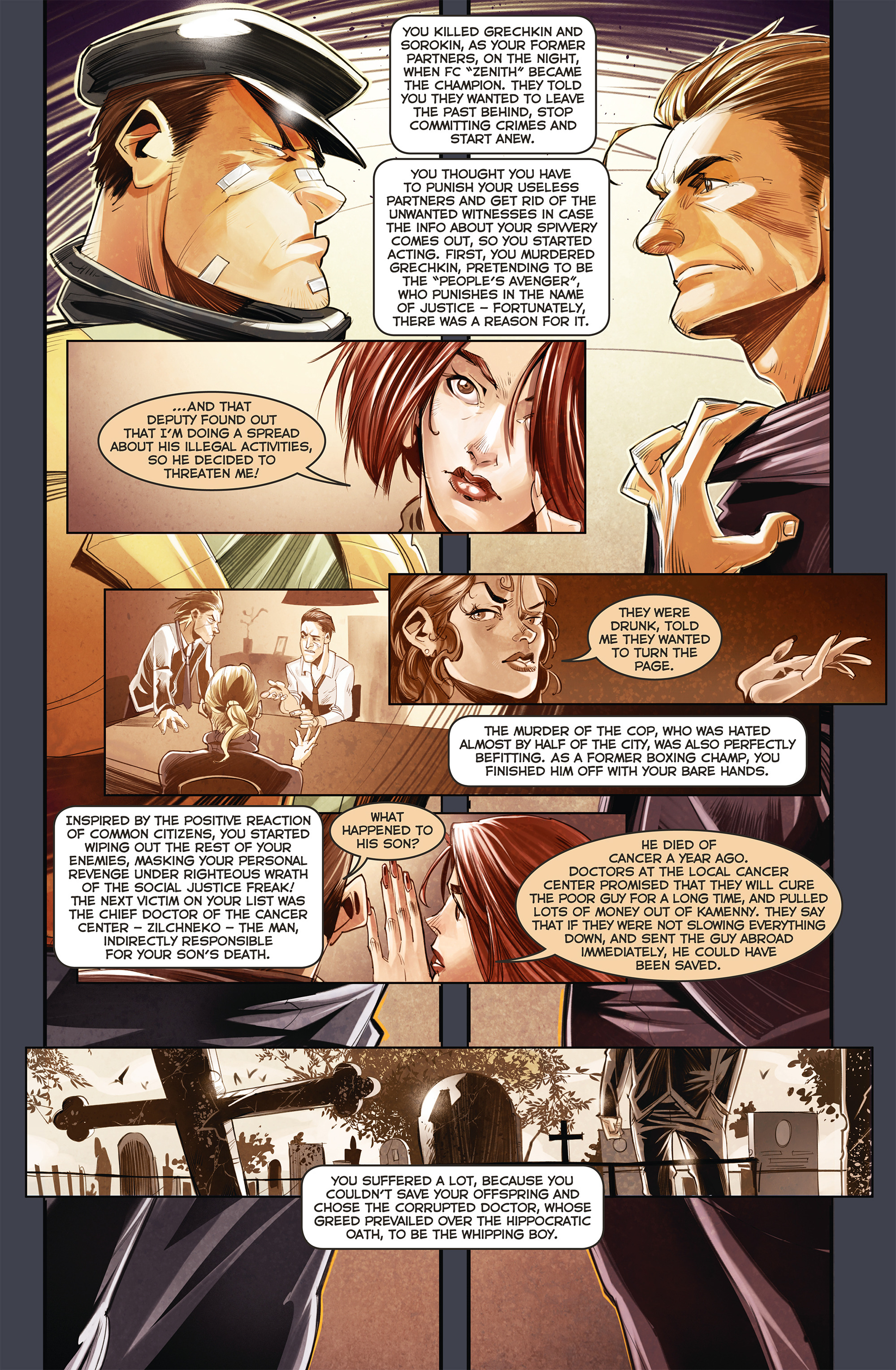 Read online Major Grom comic -  Issue #6 - 19