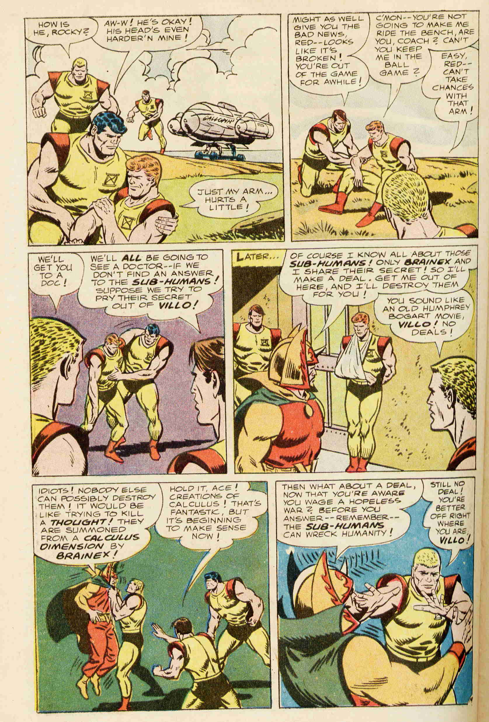 Read online Challengers of the Unknown (1958) comic -  Issue #54 - 22