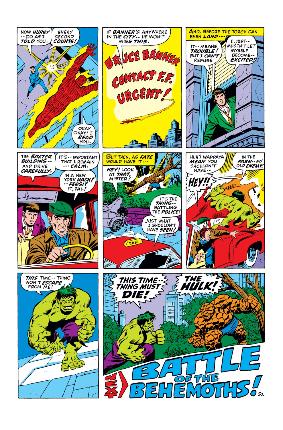 Read online Fantastic Four (1961) comic -  Issue #111 - 20