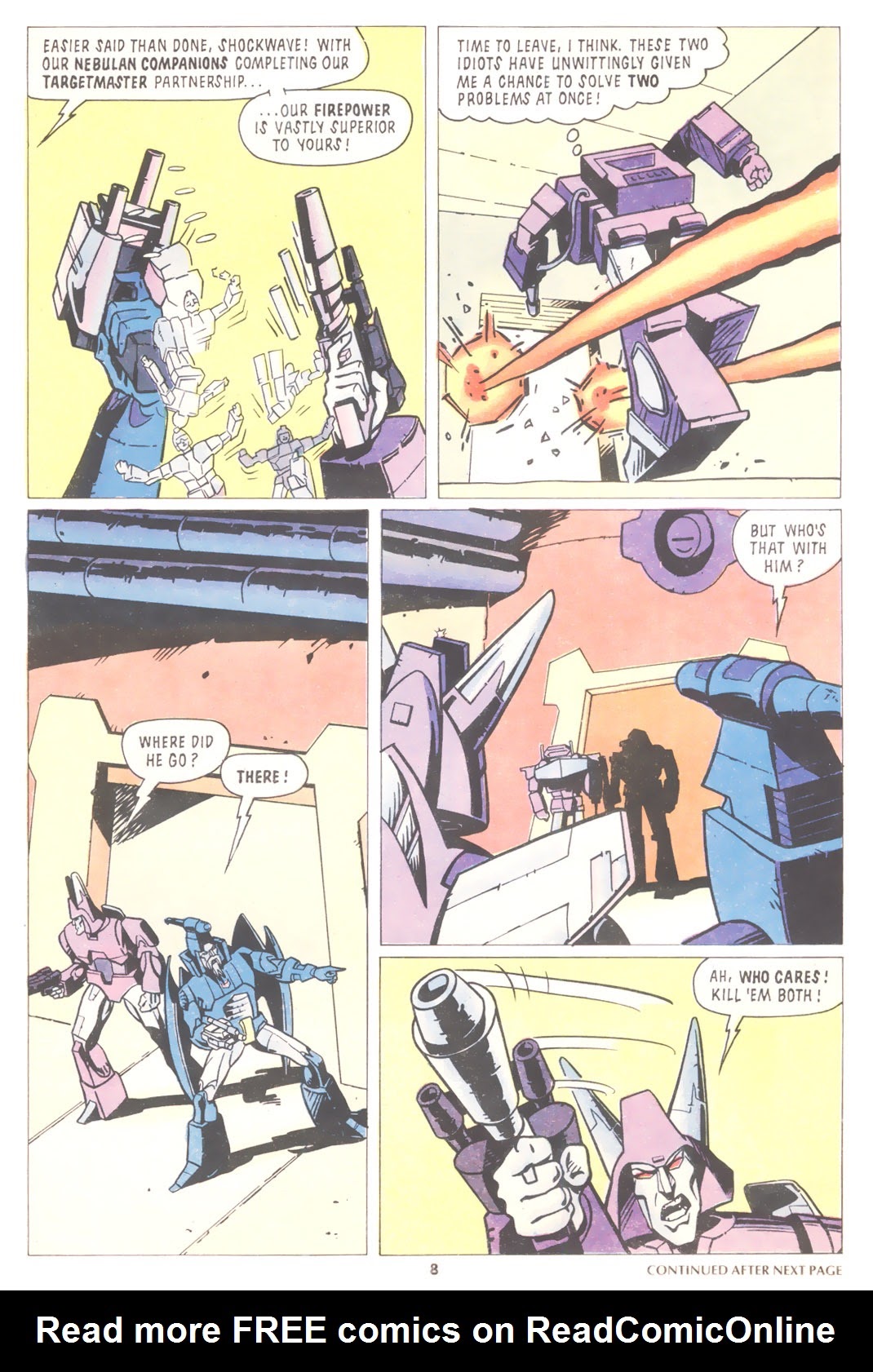Read online The Transformers (UK) comic -  Issue #189 - 8